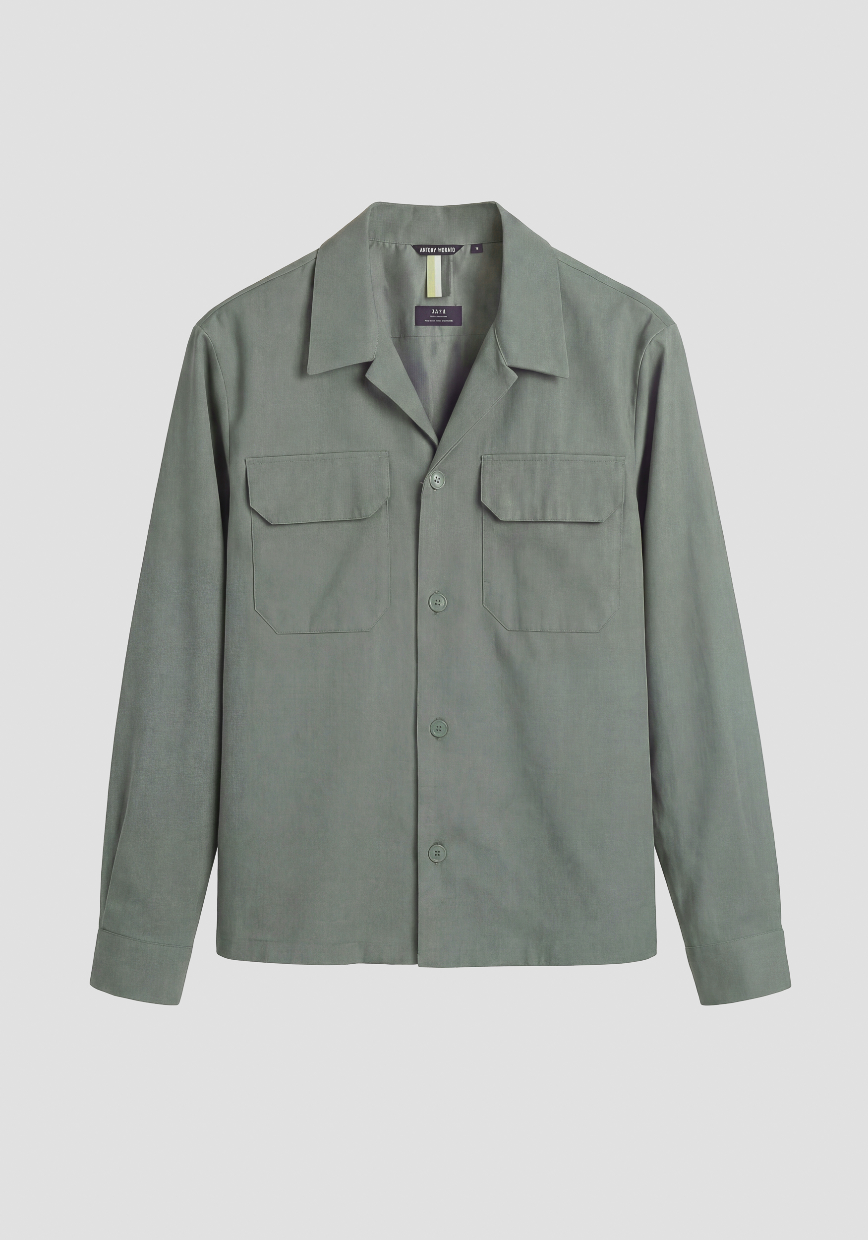 CAMISA REGULAR FIT «SUEZ» DE MEZCLA DE ALGODÓN Y LYOCELL