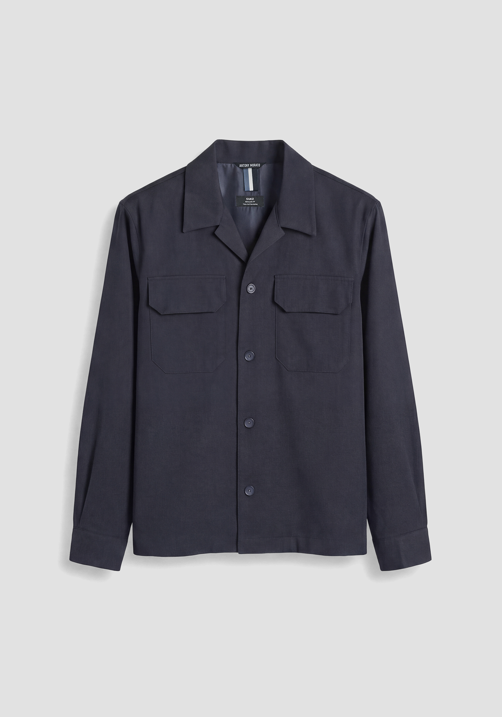 CAMISA REGULAR FIT «SUEZ» DE MEZCLA DE ALGODÓN Y LYOCELL