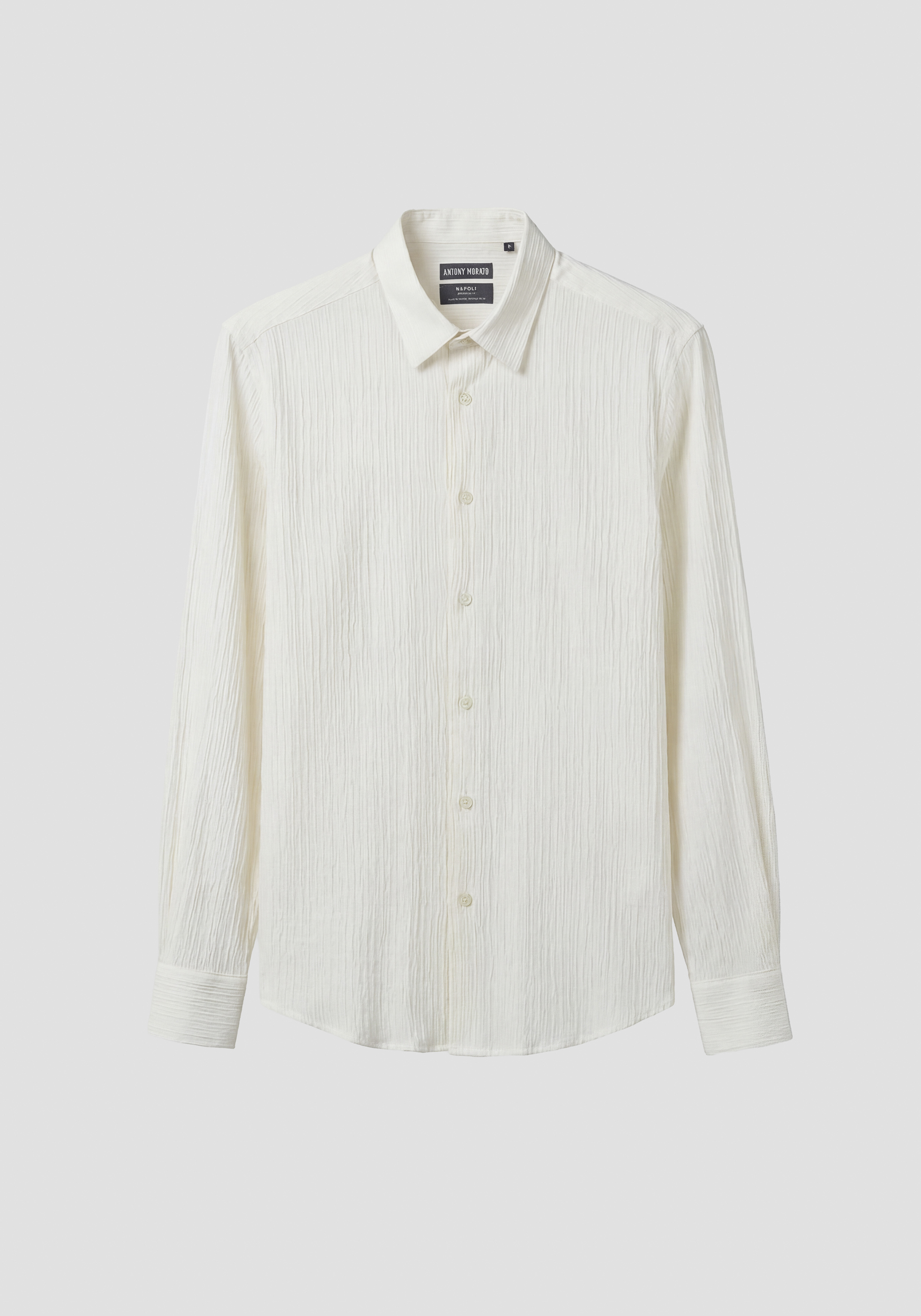 CAMISA REGULAR FIT «NAPOLI» DE ALGODÓN