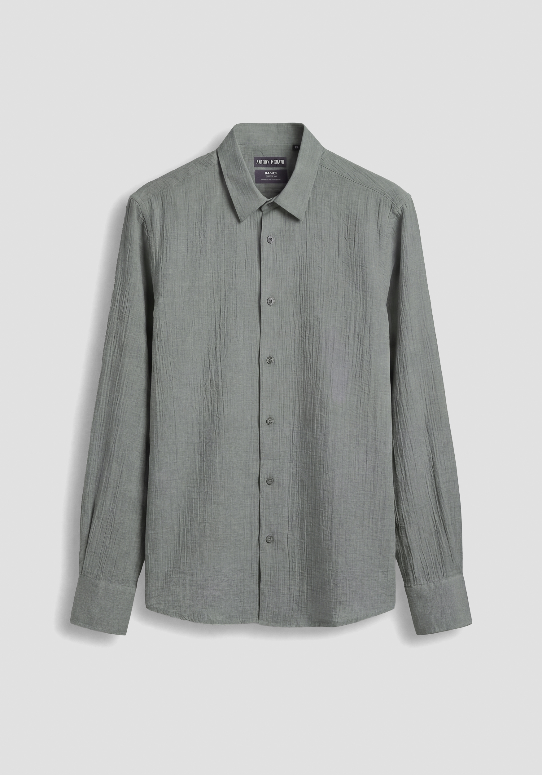 CAMISA REGULAR FIT «NAPOLI» DE MEZCLA DE LYOCELL DE TACTO SUAVE