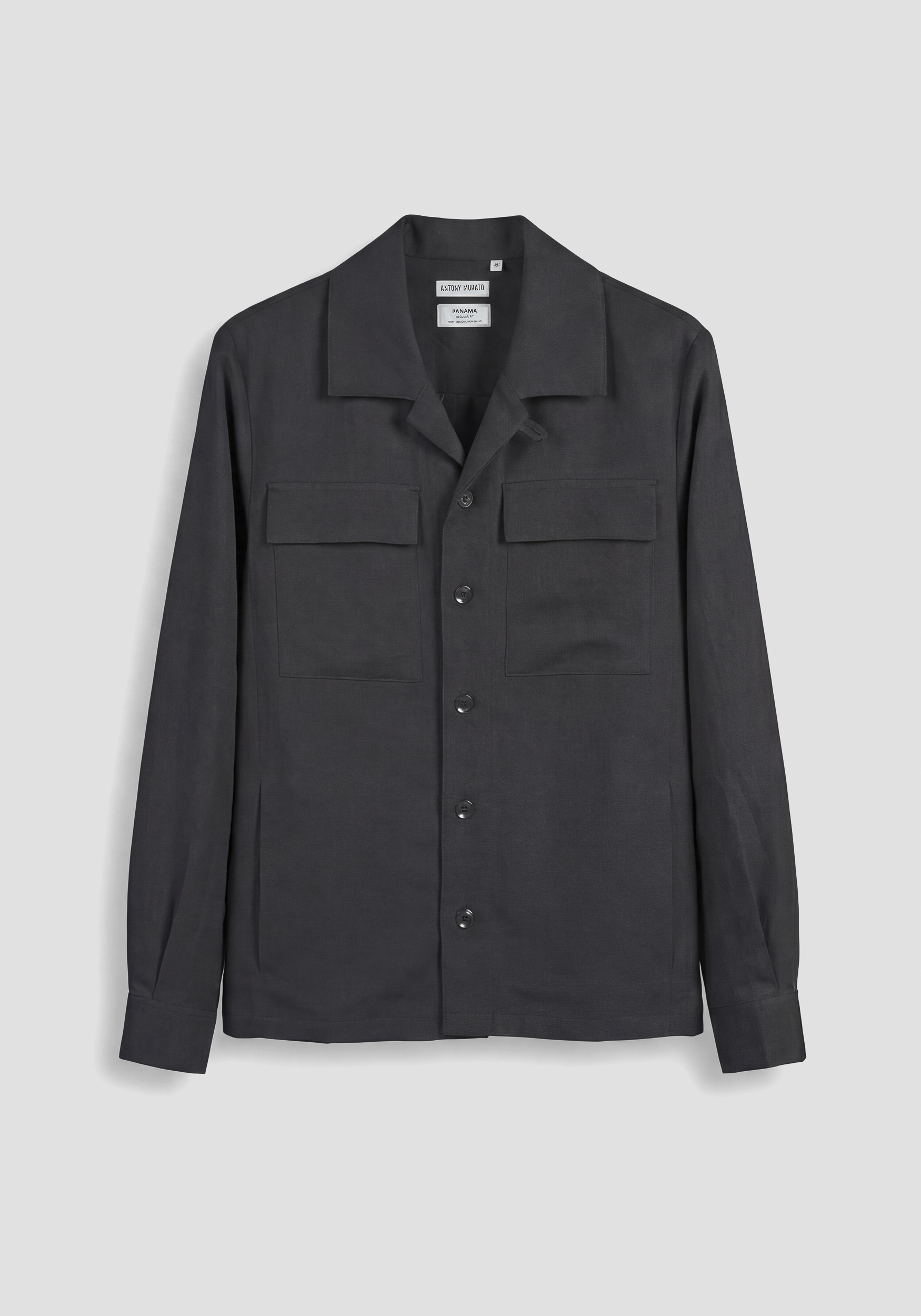 CAMISA REGULAR FIT «ANTIGUA» DE MEZCLA DE LINO Y VISCOSA SLUB