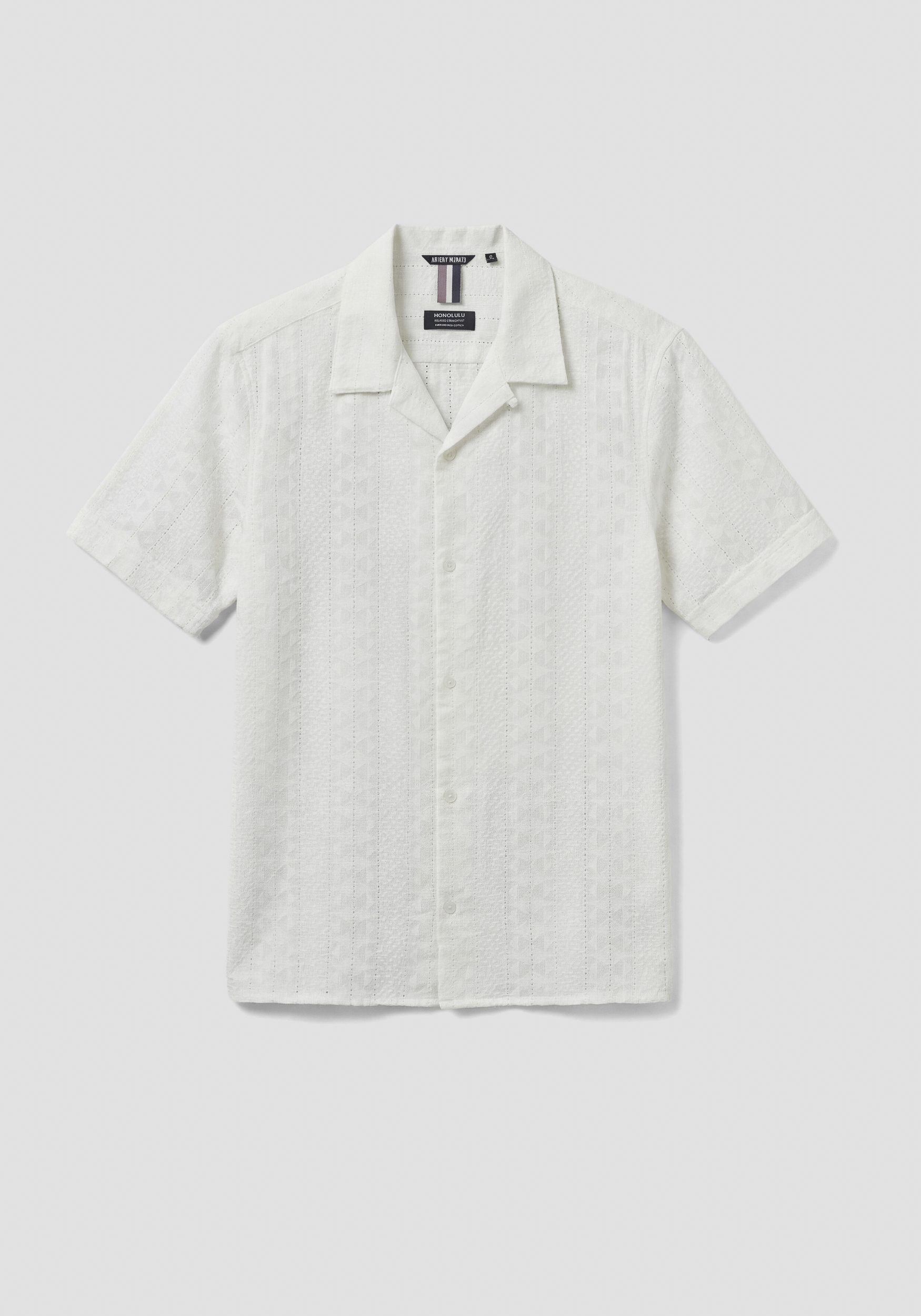 CAMISA RELAXED STRAIGHT FIT «HONULULU» DE ALGODÓN