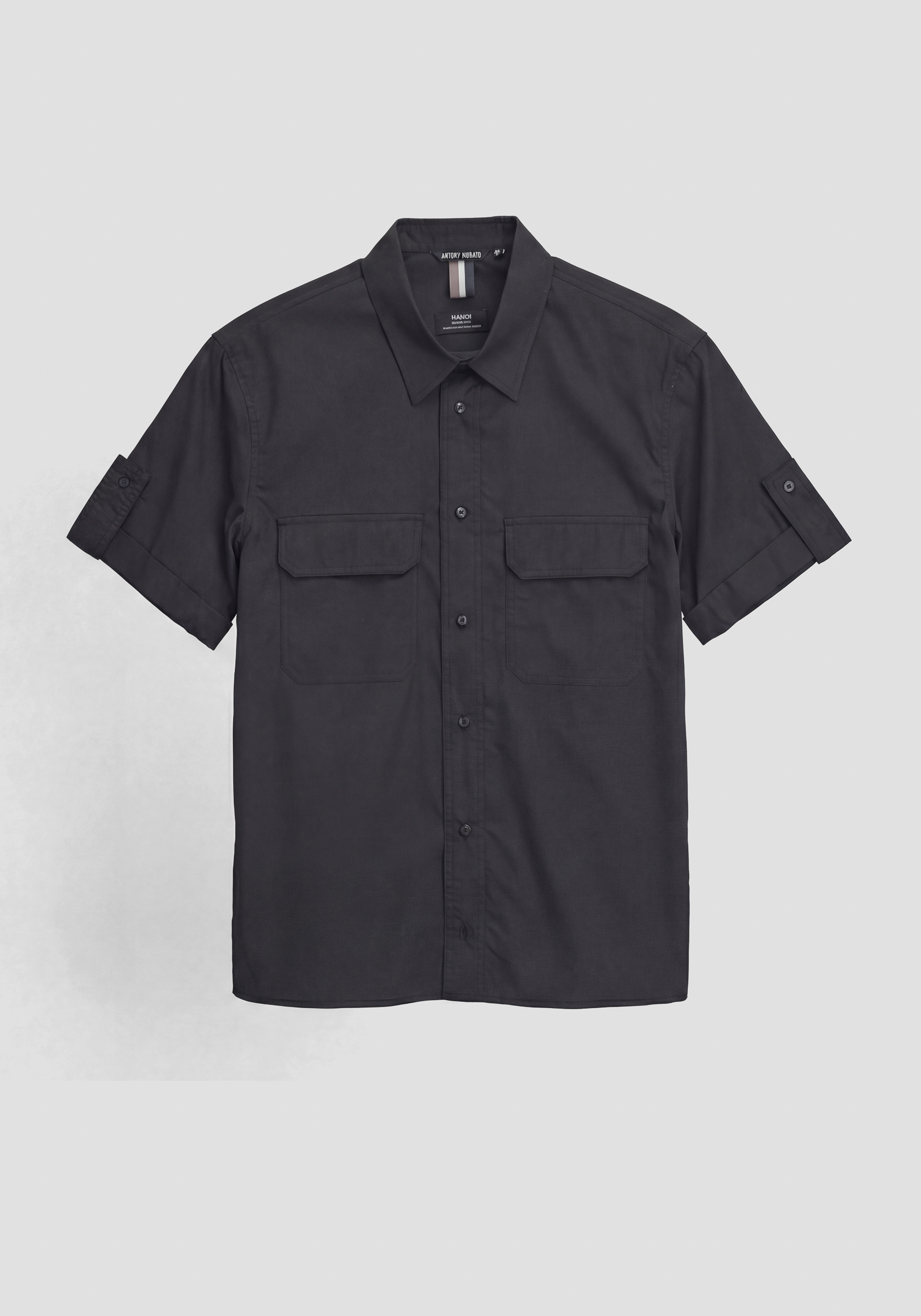 CAMISA REGULAR FIT «HANOI» DE POPELINA DE ALGODÓN Y LYOCELL