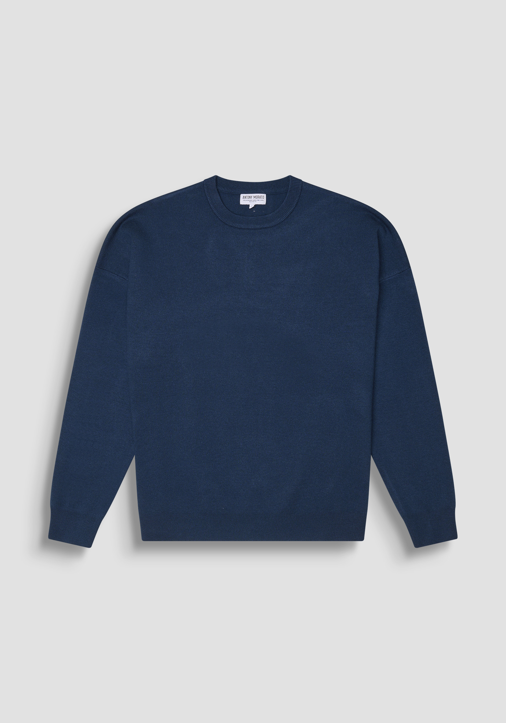 SUÉTER RELAXED FIT EN MEZCLA DE VISCOSA