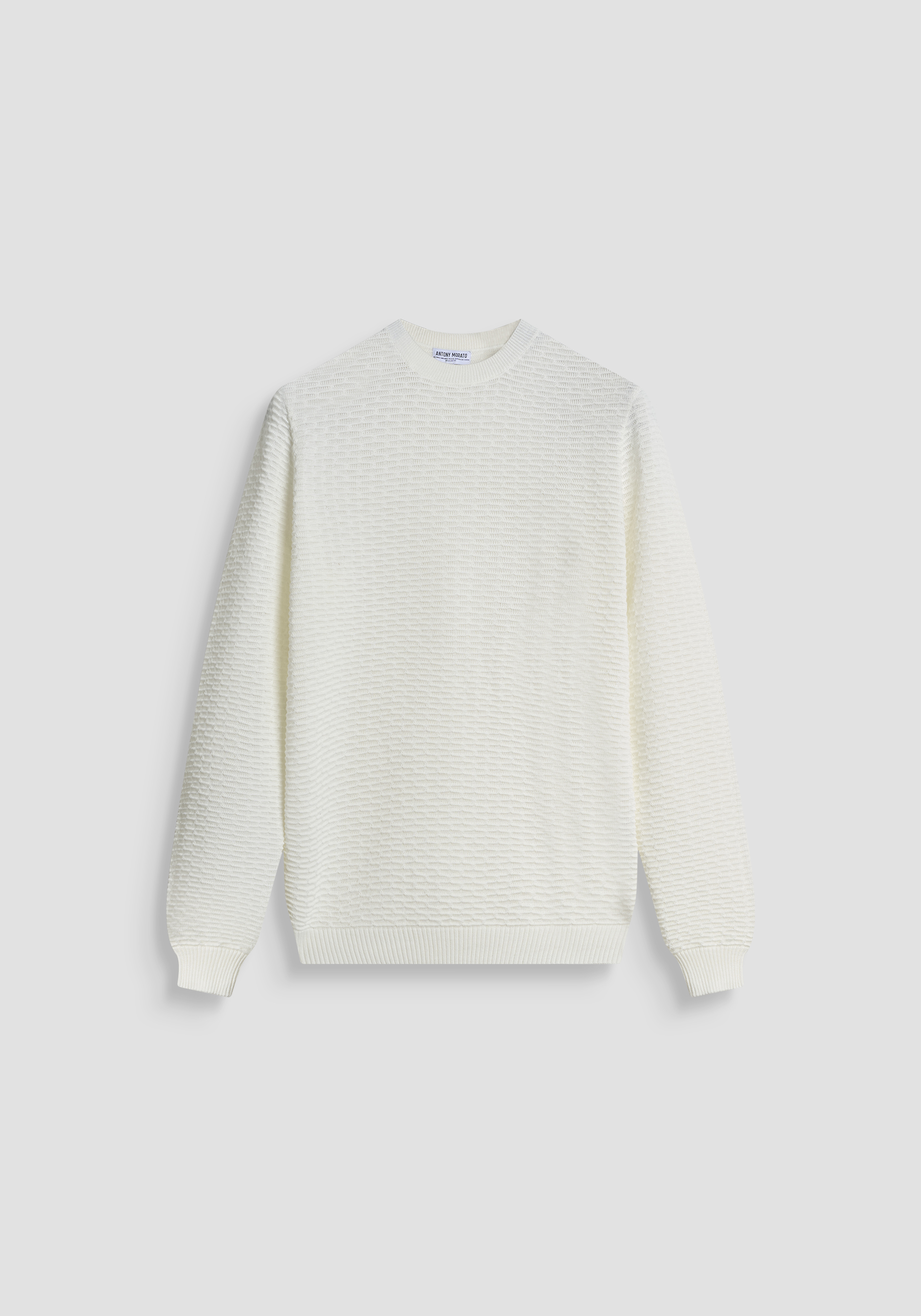 JERSEY REGULAR FIT EN MEZCLA DE LANA MERINA