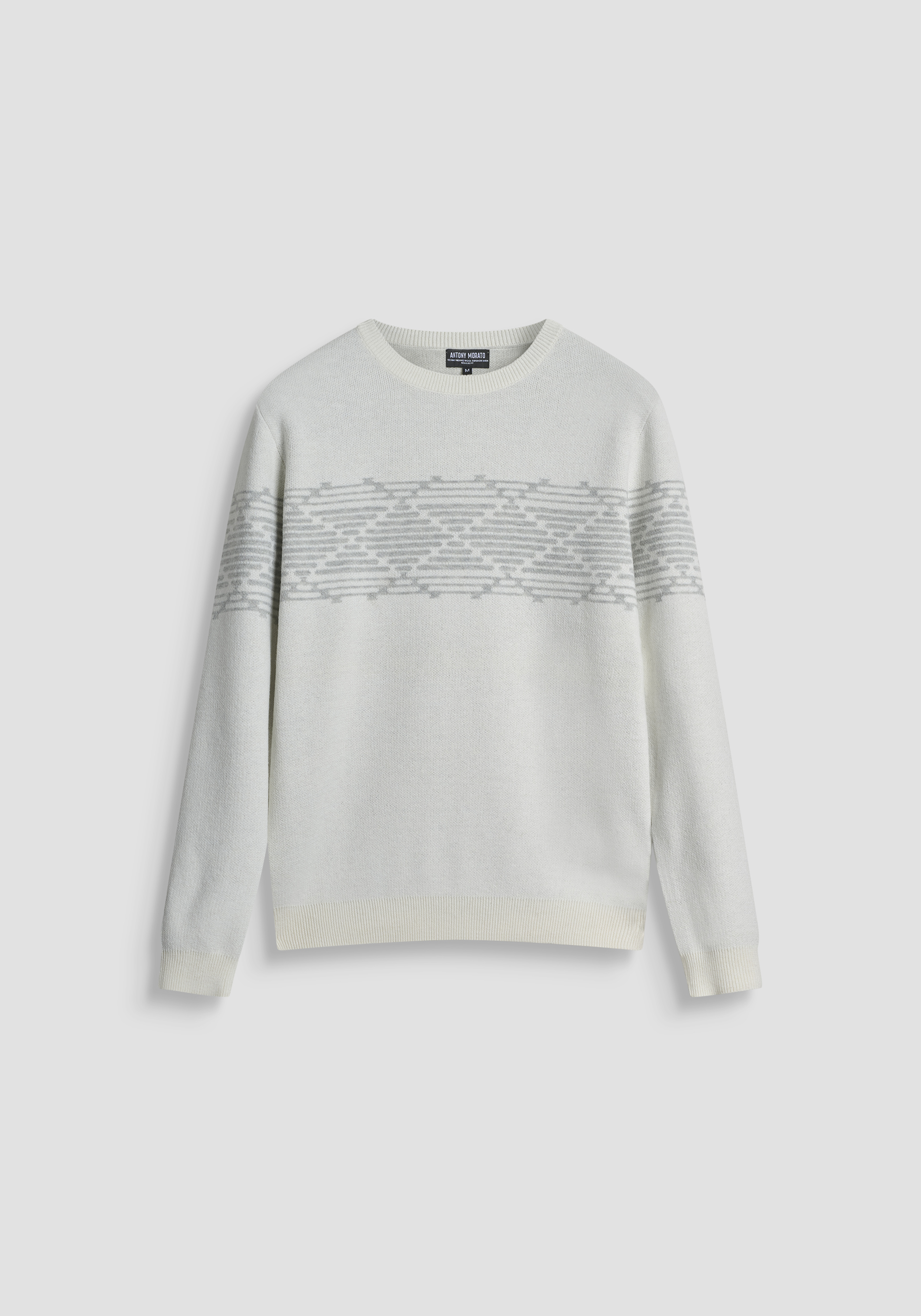 SUÉTER REGULAR FIT DE MEZCLA DE LANA Y MOHAIR