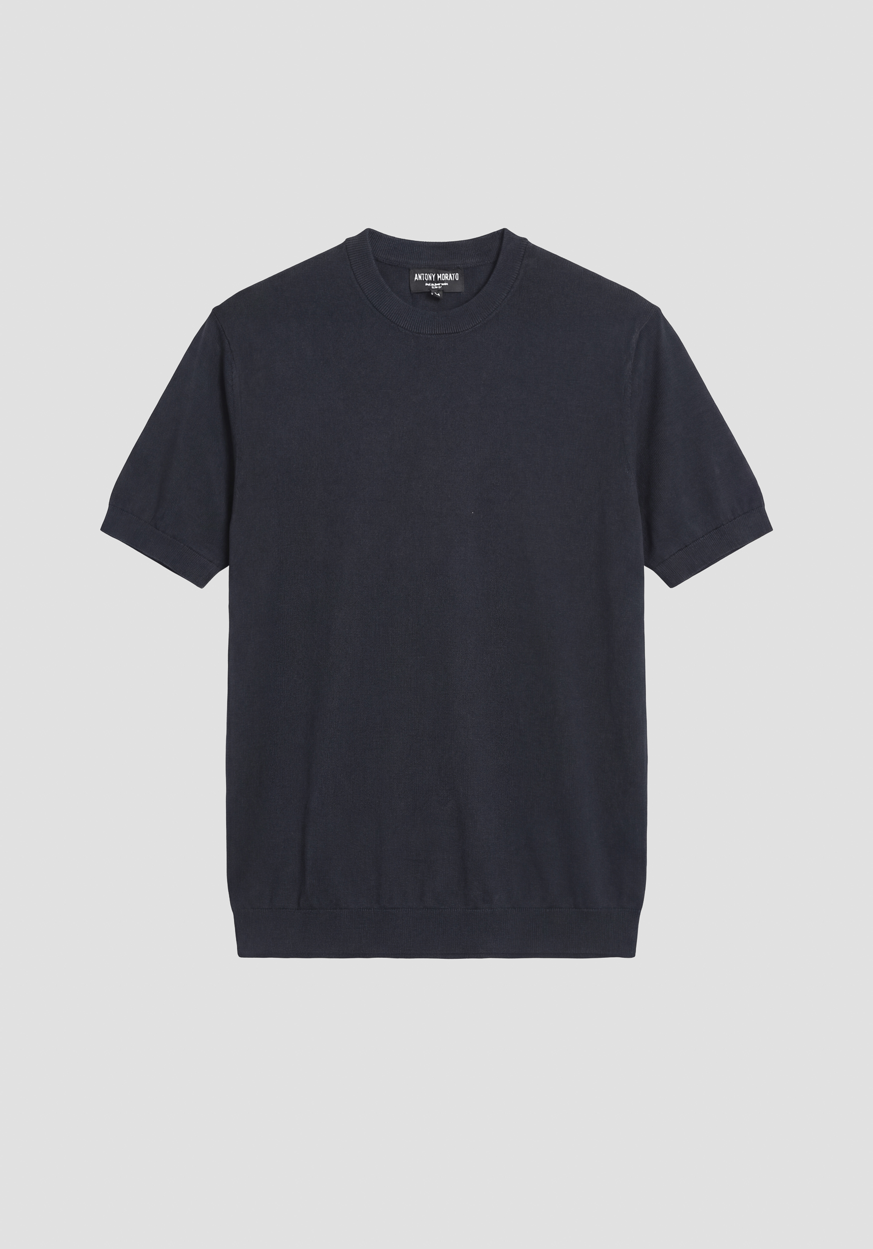 REGULAR FIT CREW NECK JERSEY IN SUPER SOFT MIXED SILK YARN