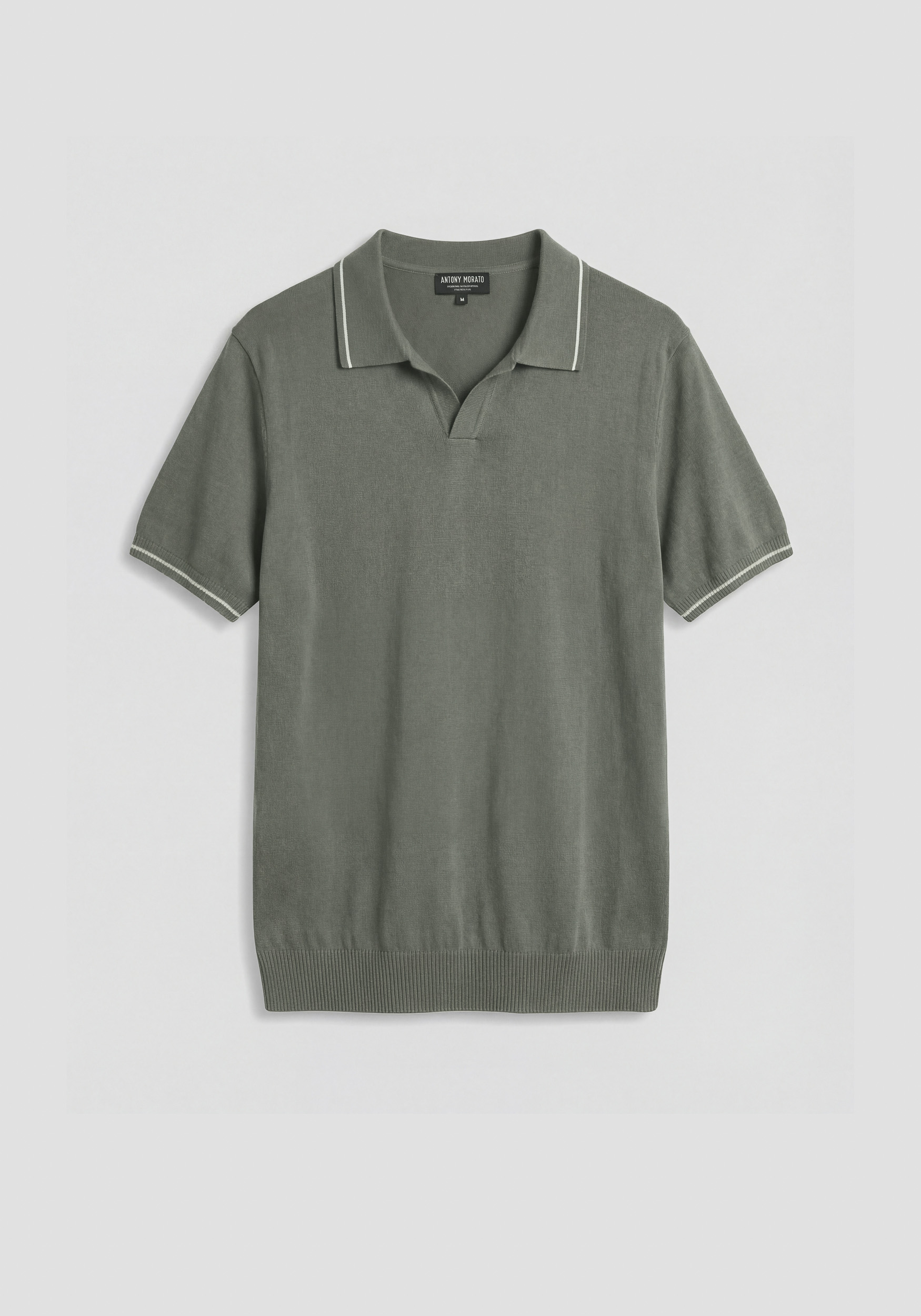 JERSEY TIPO POLO REGULAR FIT DE MEZCLA DE ALGODÓN SUAVE