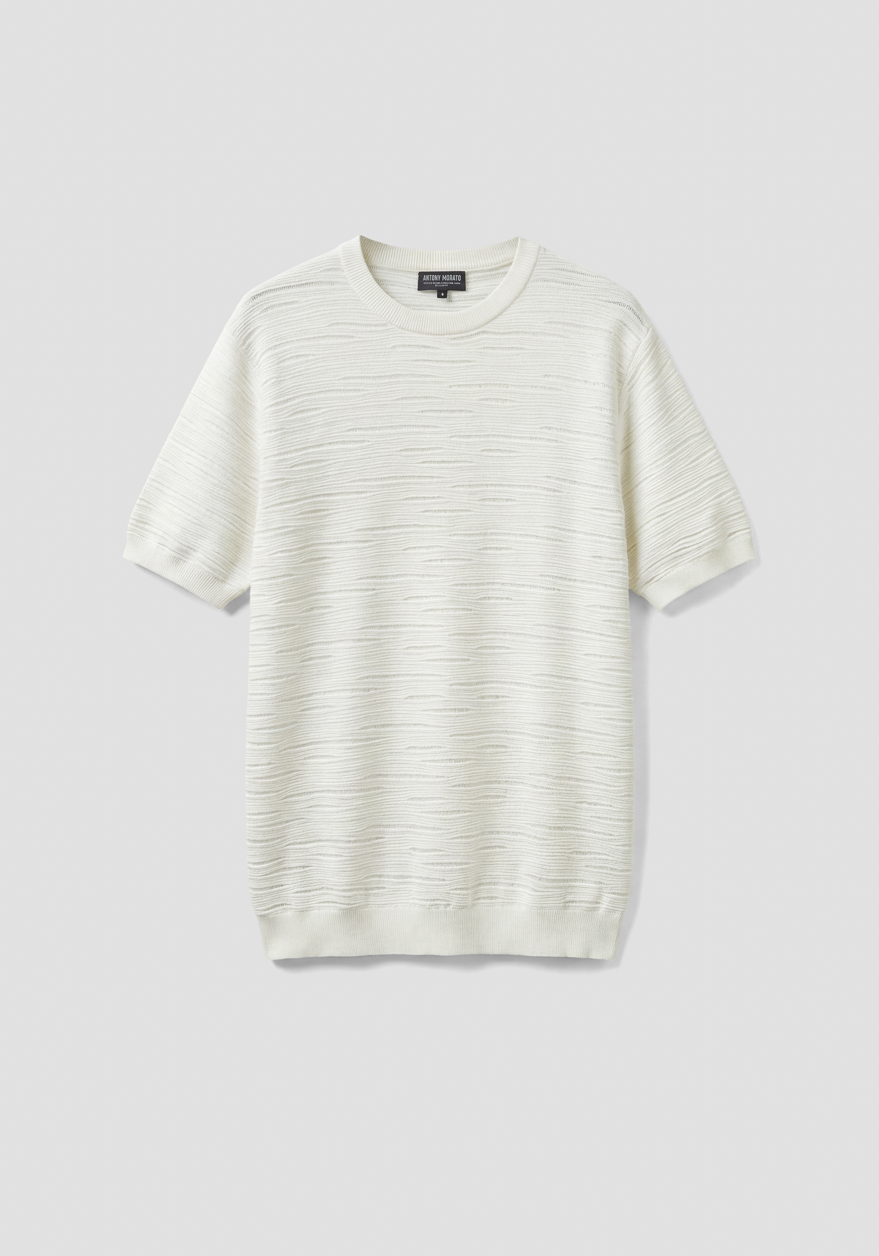 REGULAR FIT CREW NECK JERSEY IN SOFT COTTON YARN
