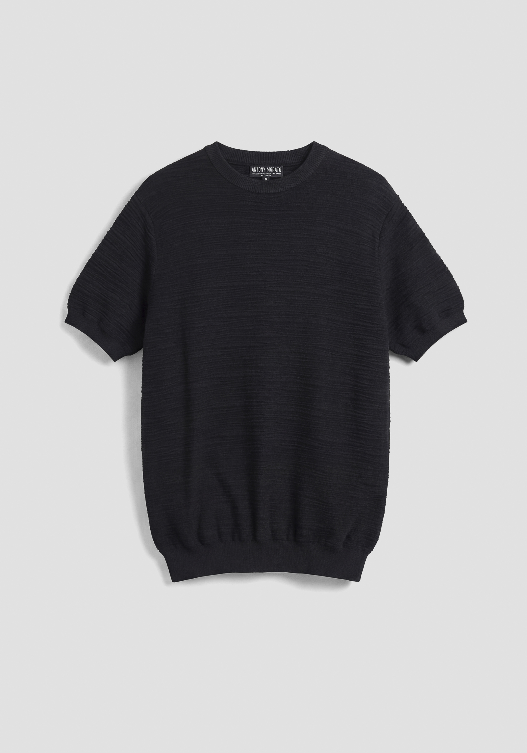 REGULAR FIT CREW NECK JERSEY IN SOFT COTTON YARN