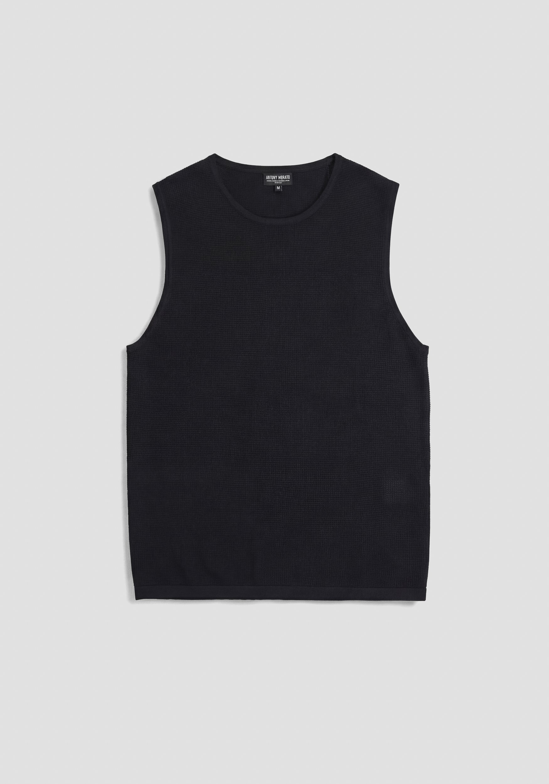 CHALECO REGULAR FIT DE MEZCLA DE VISCOSA DE HILO SUPERFINO