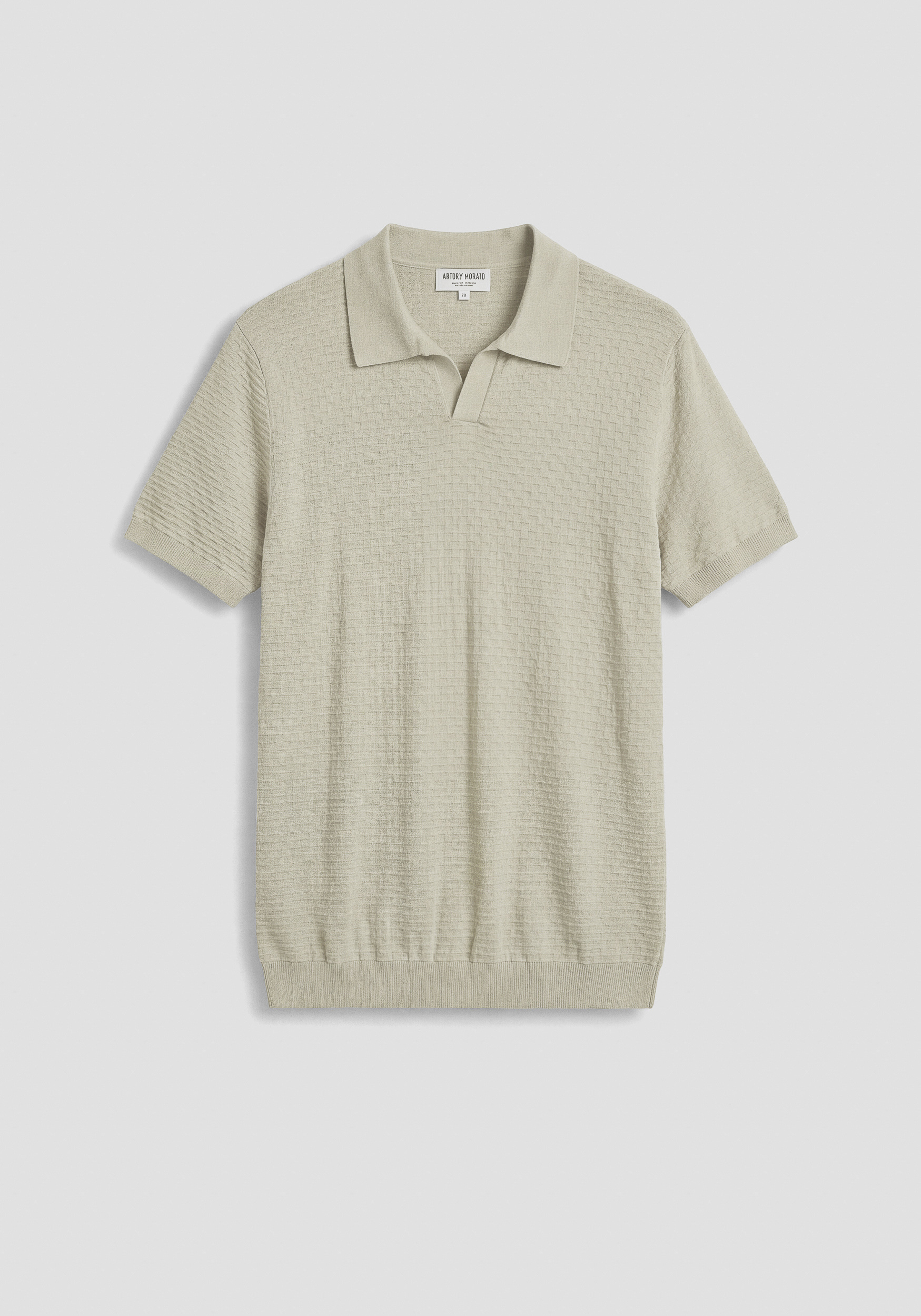 JERSEY TIPO POLO REGULAR FIT DE ALGODÓN SUAVE