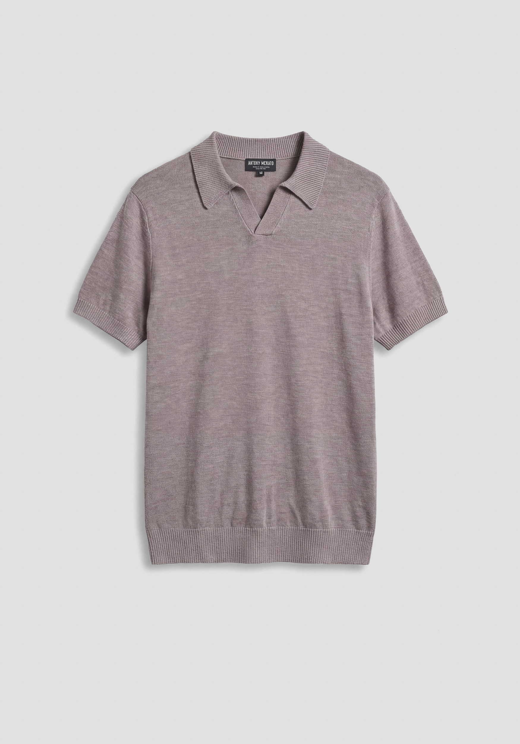 REGULAR FIT POLO SHIRT IN SOFT SPUN LINEN BLEND