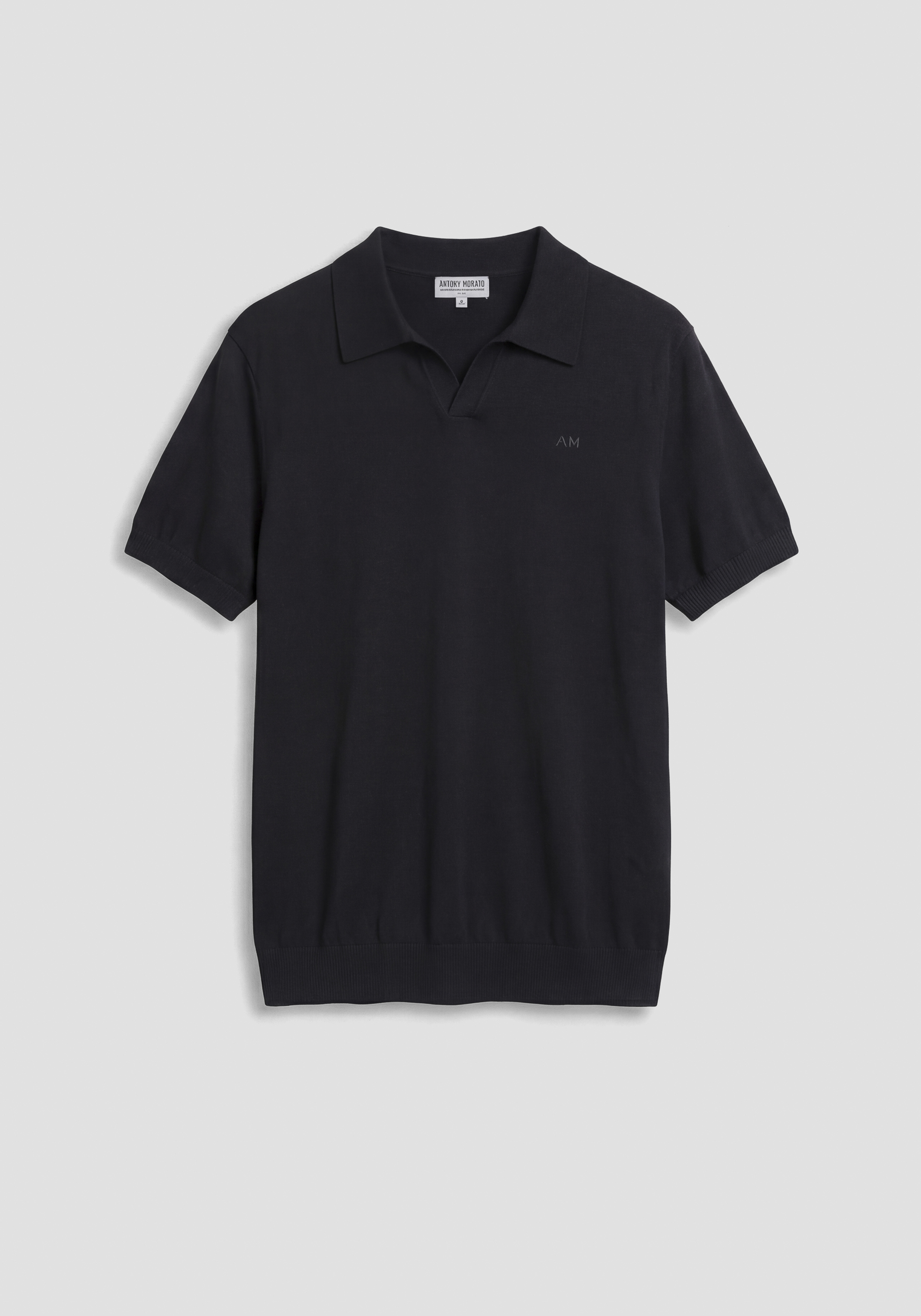 SLIM FIT POLO SHIRT IN SOFT SILK AND TENCELL BLEND YARN