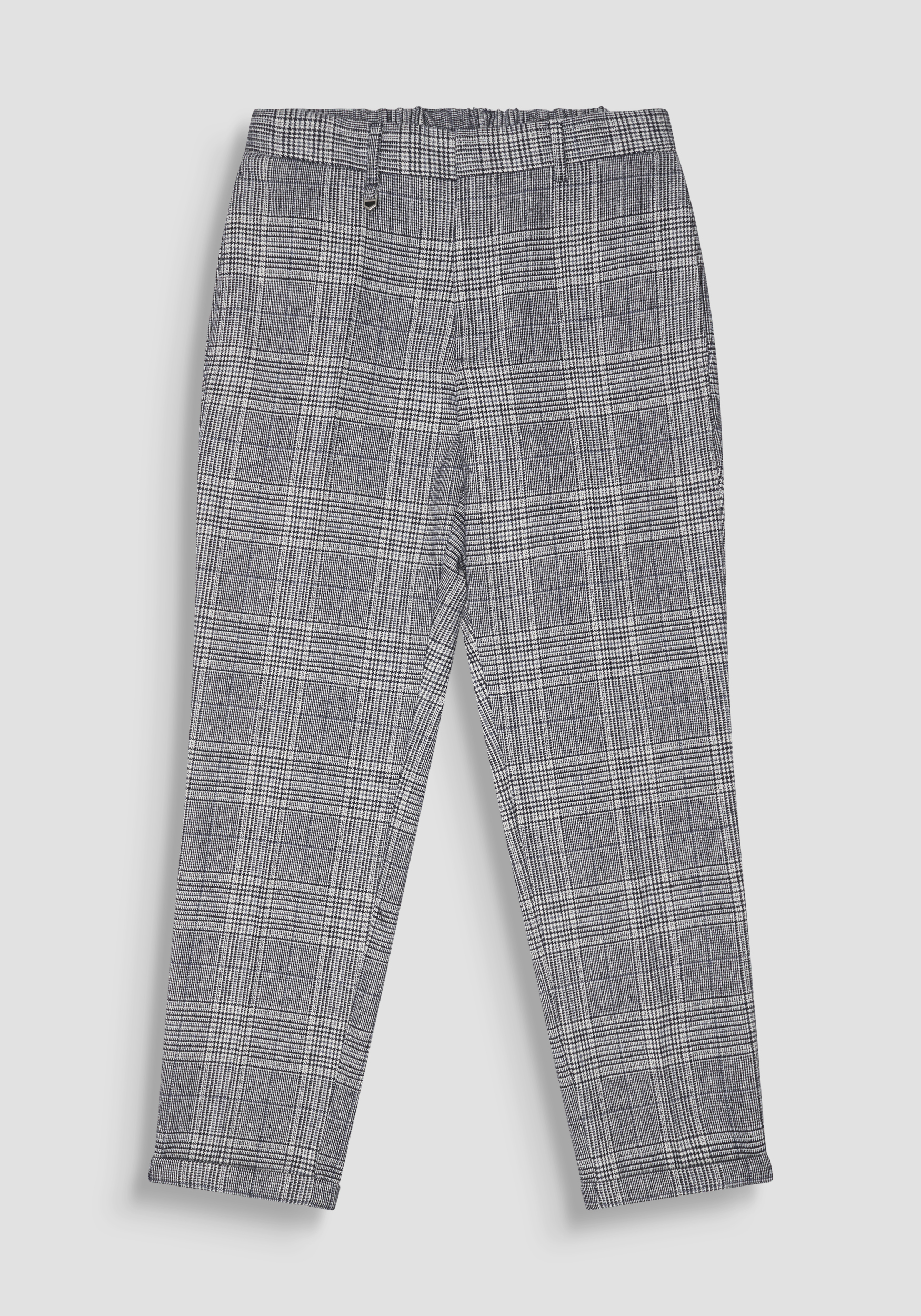 PANTALONES REGULAR FIT «WILL» MEZCLA DE LANA CON ESTAMPADO