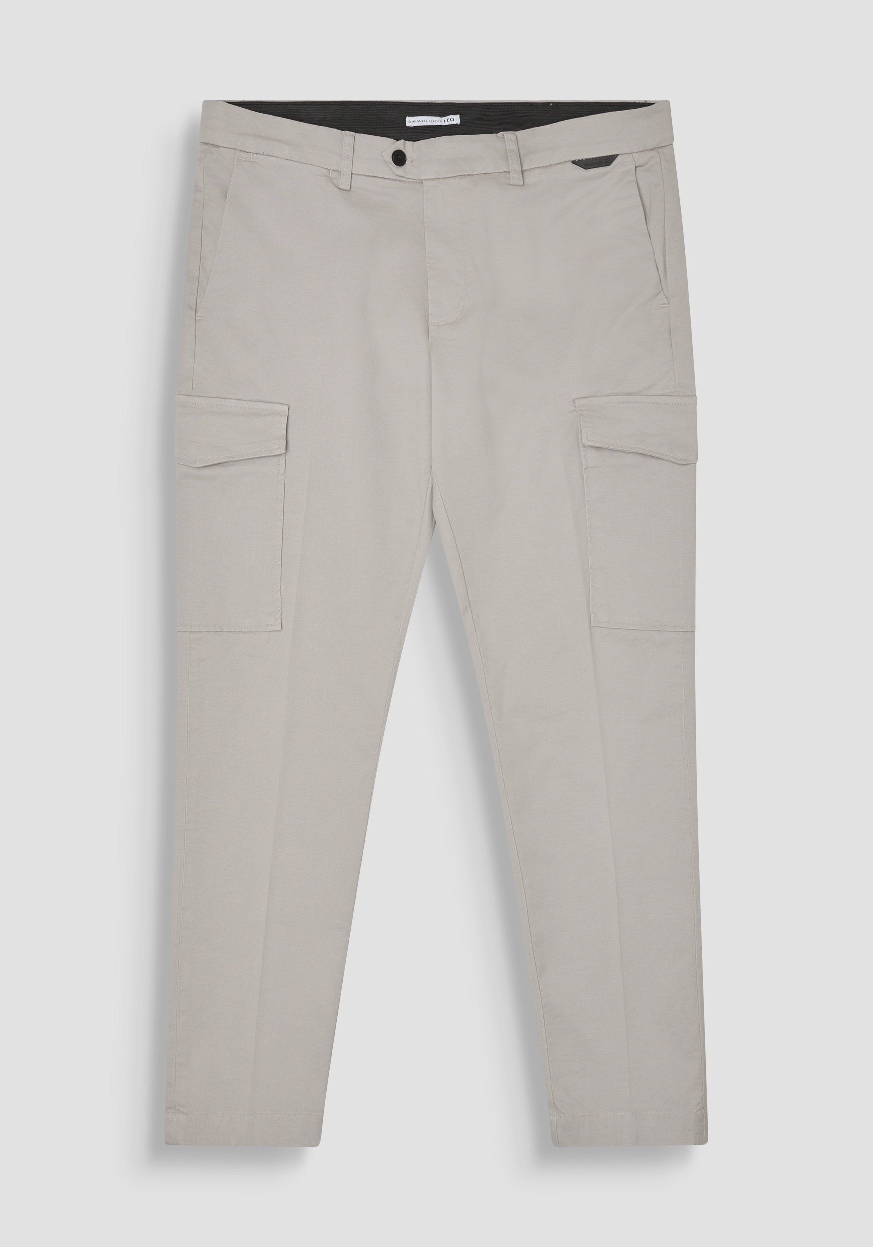 PANTALONES SLIM FIT «LEO» EN ALGODÓN ELÁSTICO