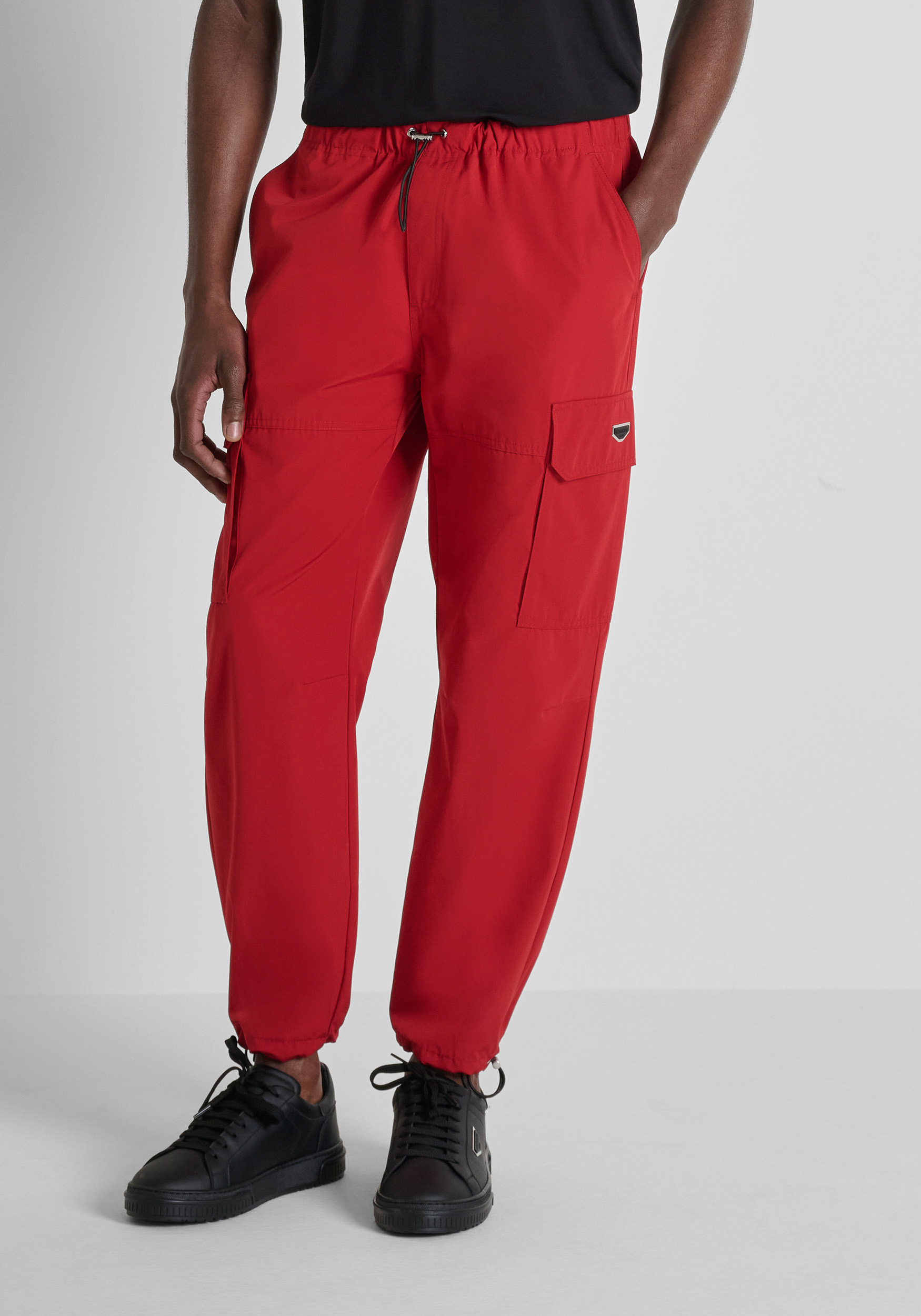 PANTALONES REGULAR FIT «LOGAN» DE MEZCLA DE ALGODÓN