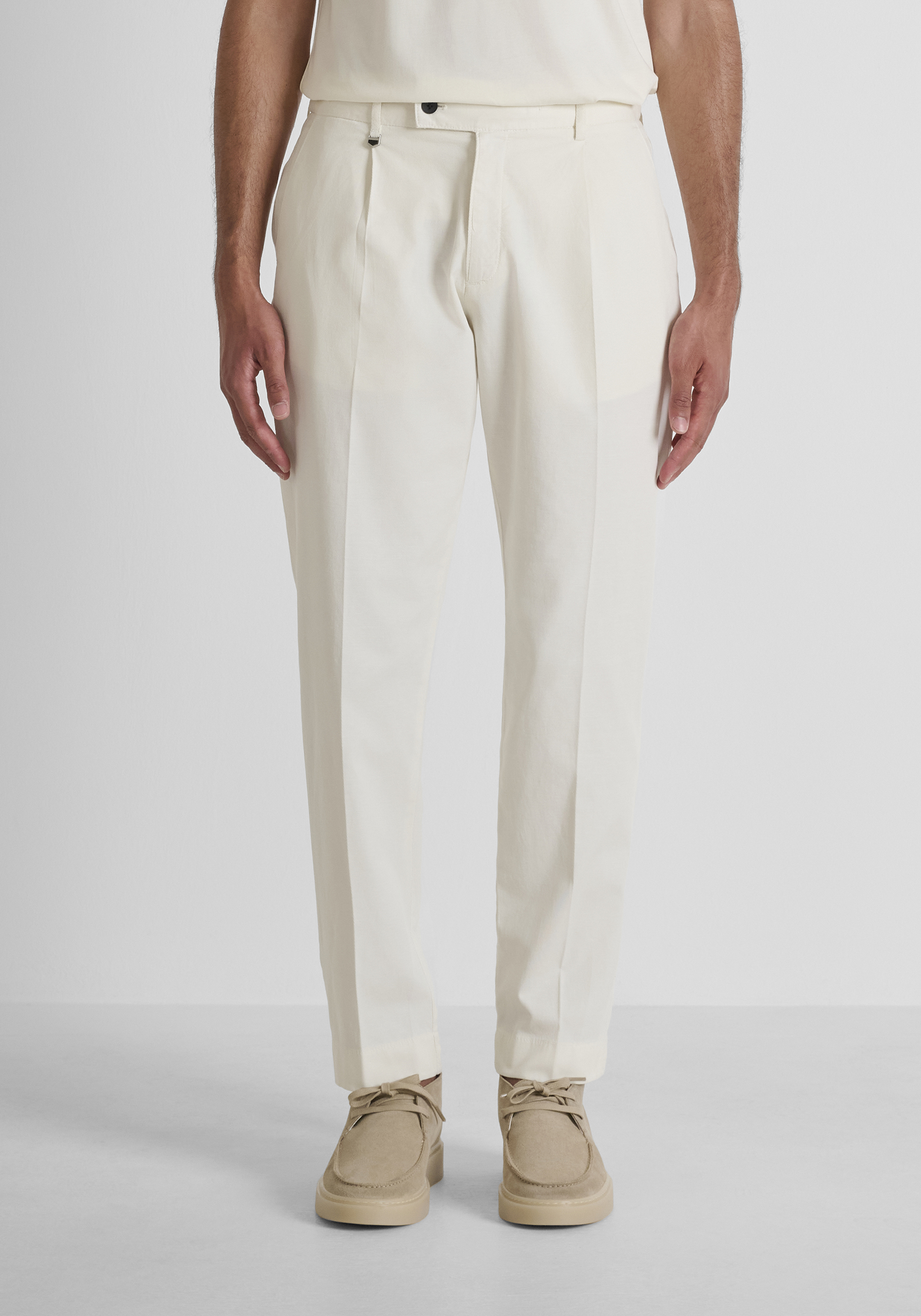 PANTALONES REGULAR FIT «JONAH» DE MEZCLA DE LINO Y ALGODÓN