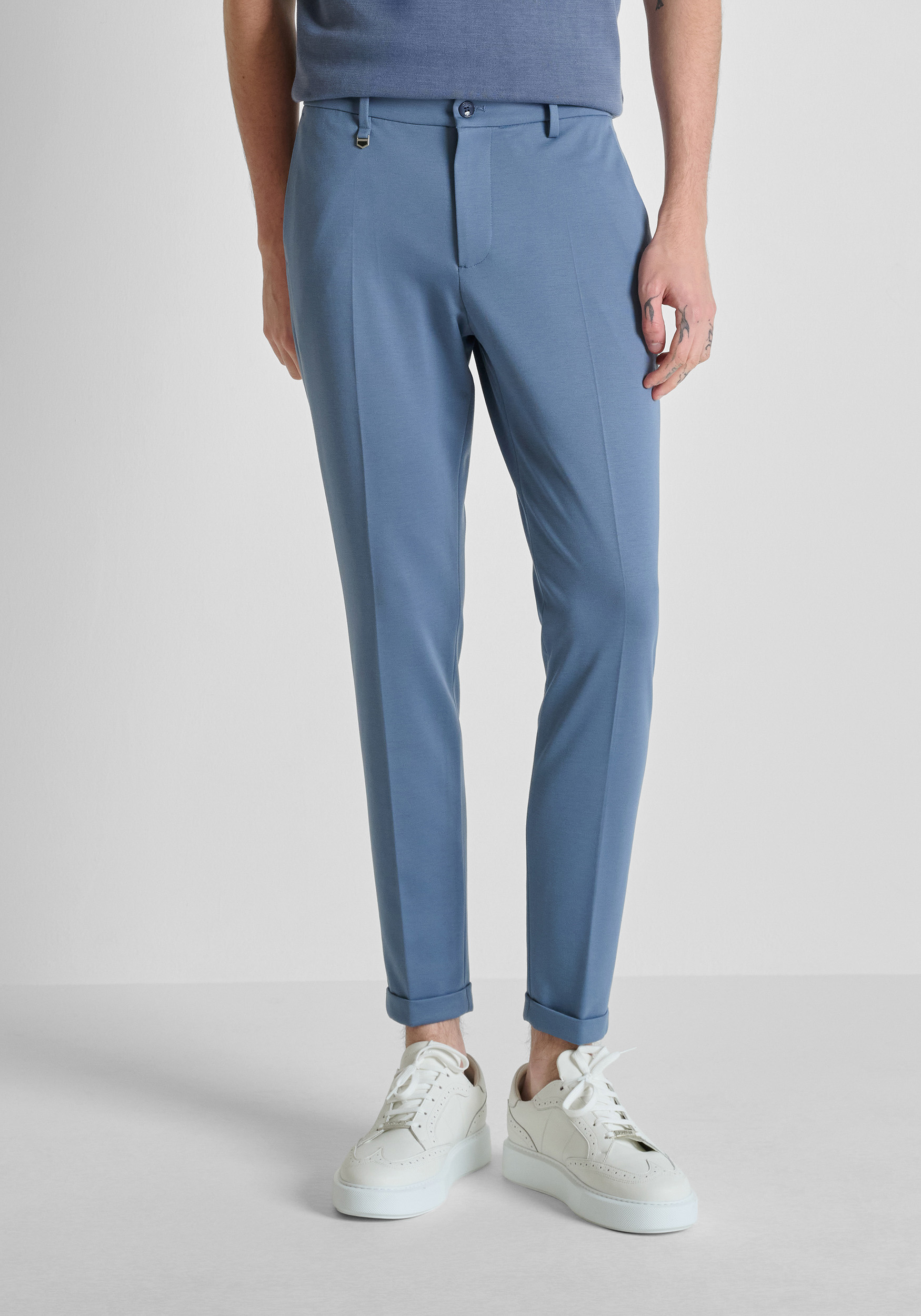 PANTALONES SUPER SKINNY FIT «ASHE» DE MEZCLA DE VISCOSA ELÁSTICA