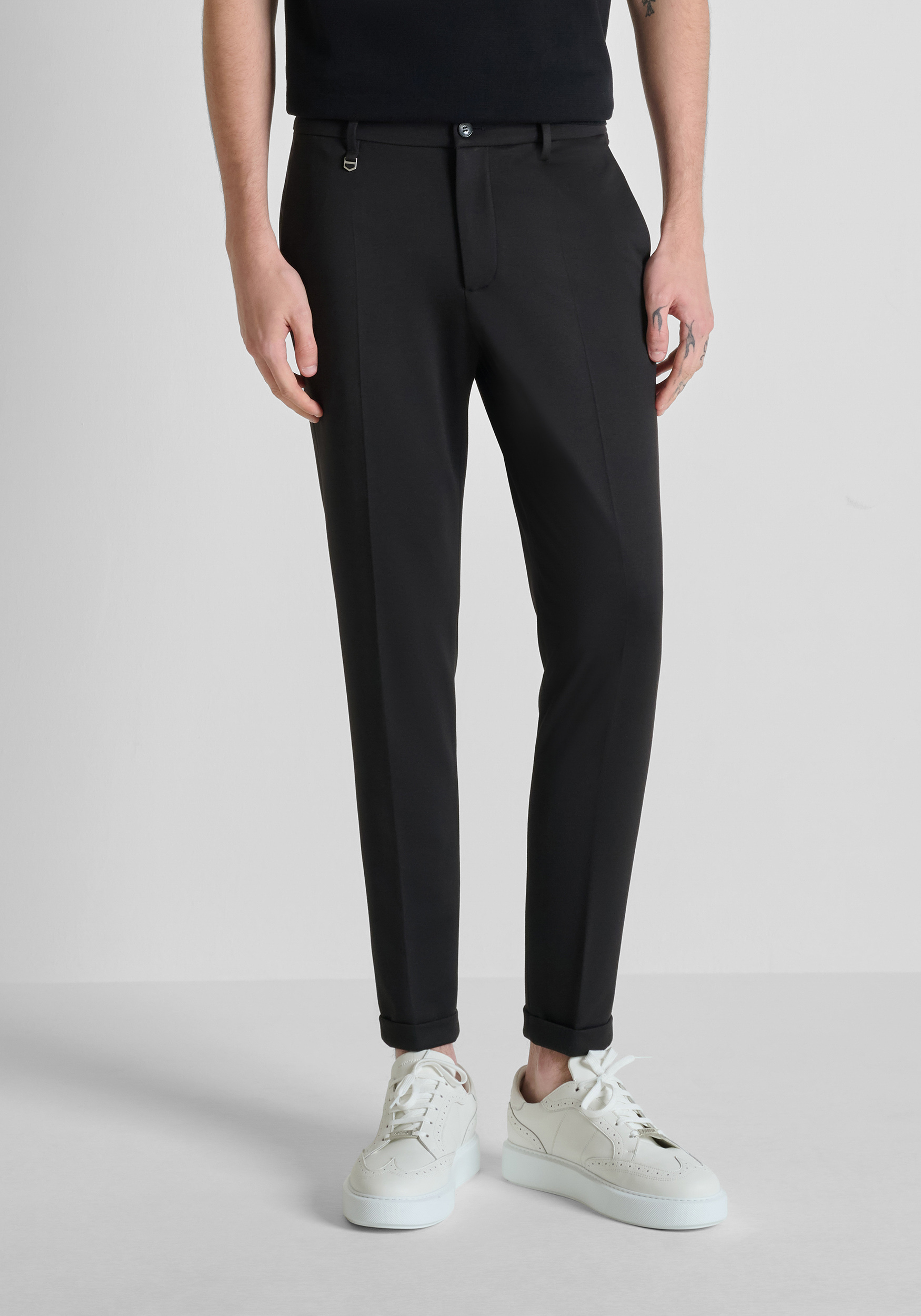 PANTALONES SUPER SKINNY FIT «ASHE» DE MEZCLA DE VISCOSA ELÁSTICA
