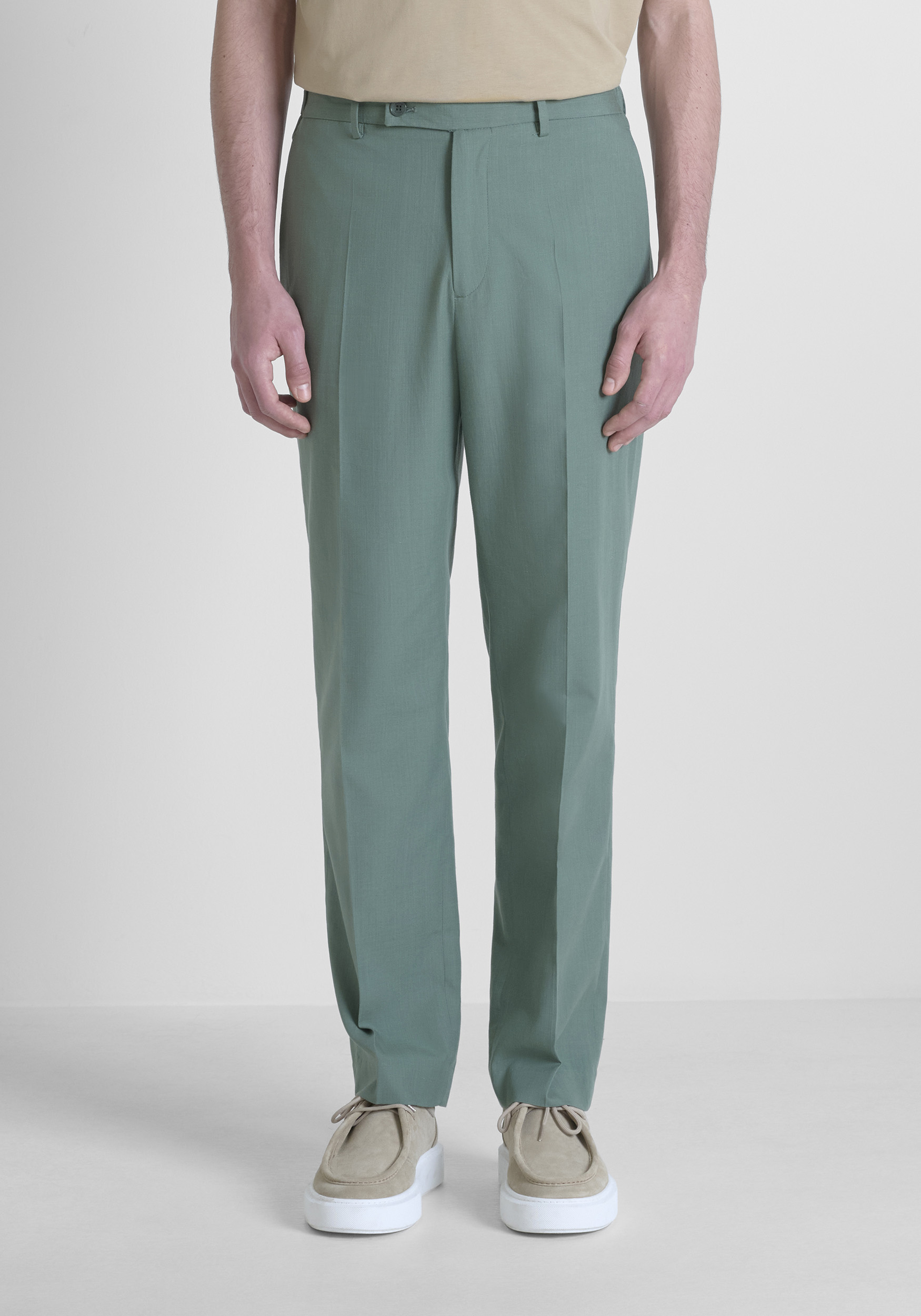 PANTALONES SLIM FIT «BONNIE» DE VISCOSA ELÁSTICA