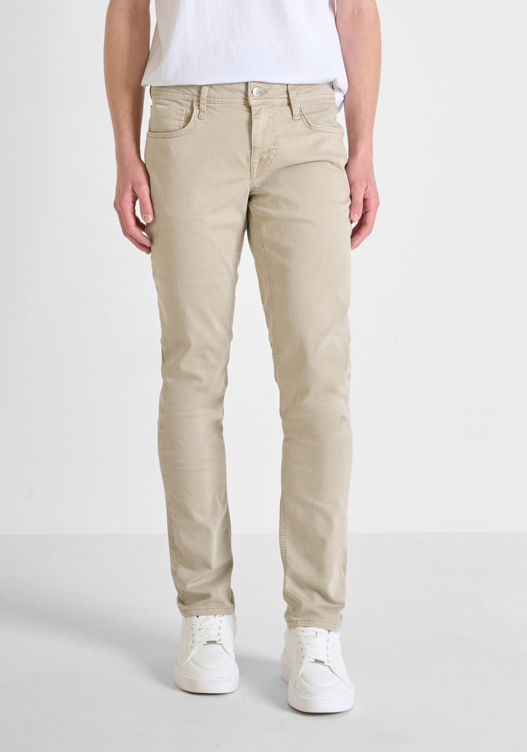 JEANS TAPERED FIT "OZZY" IN DENIM COLORATO