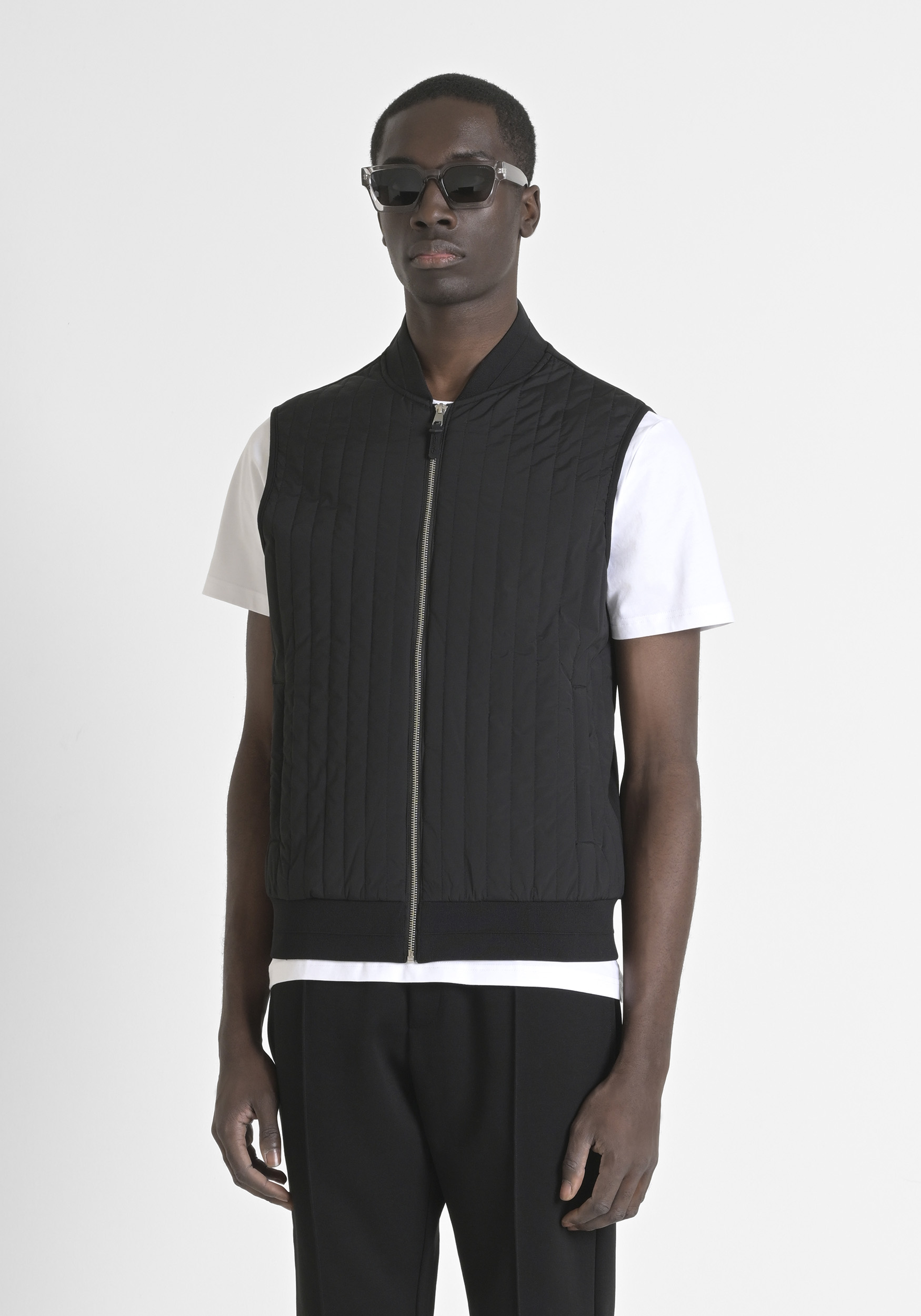 FELPA REGULAR FIT IN MISTO COTONE CON IMBOTTITURA SINTETICA SORONA® AURA