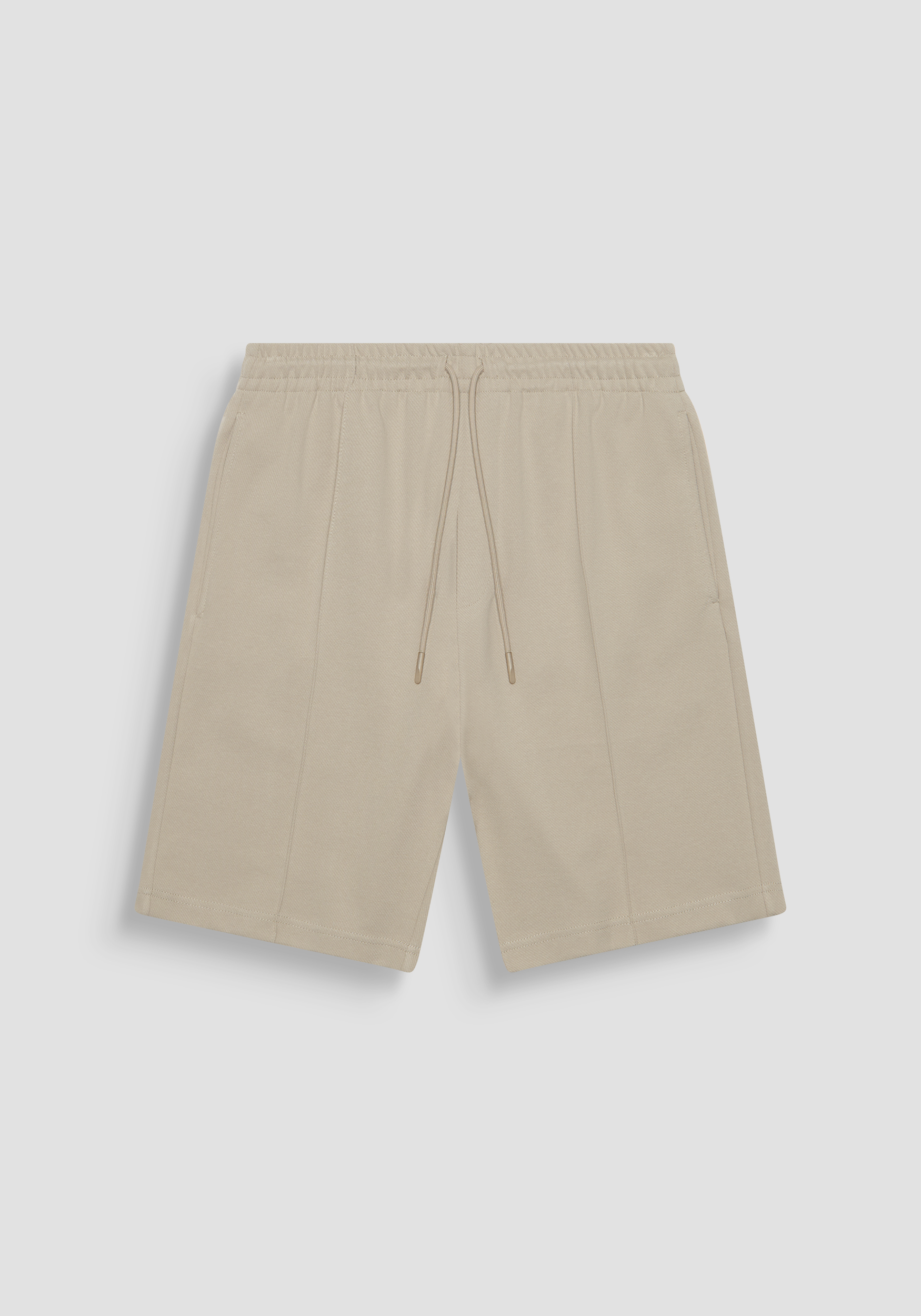 PANTALONCINI IN FELPA CARROT FIT IN COTONE ELASTICIZZATO CON COULISSE