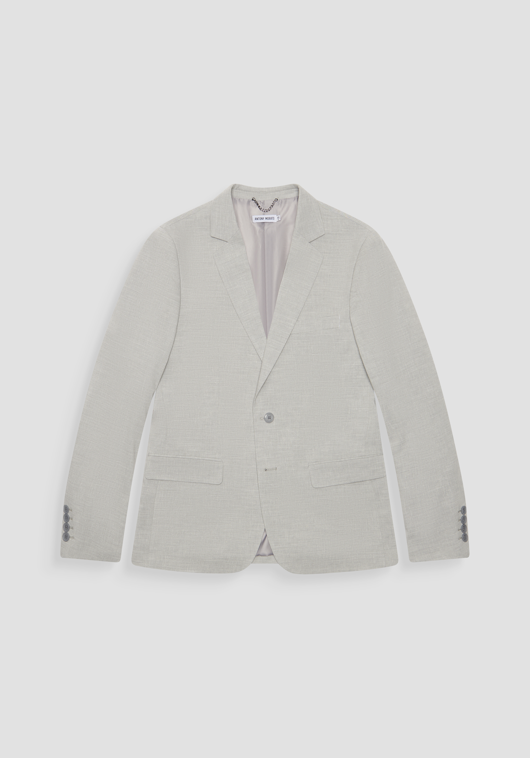 GIACCA REGULAR FIT "LUIS" IN MISTO LINO ELASTICO
