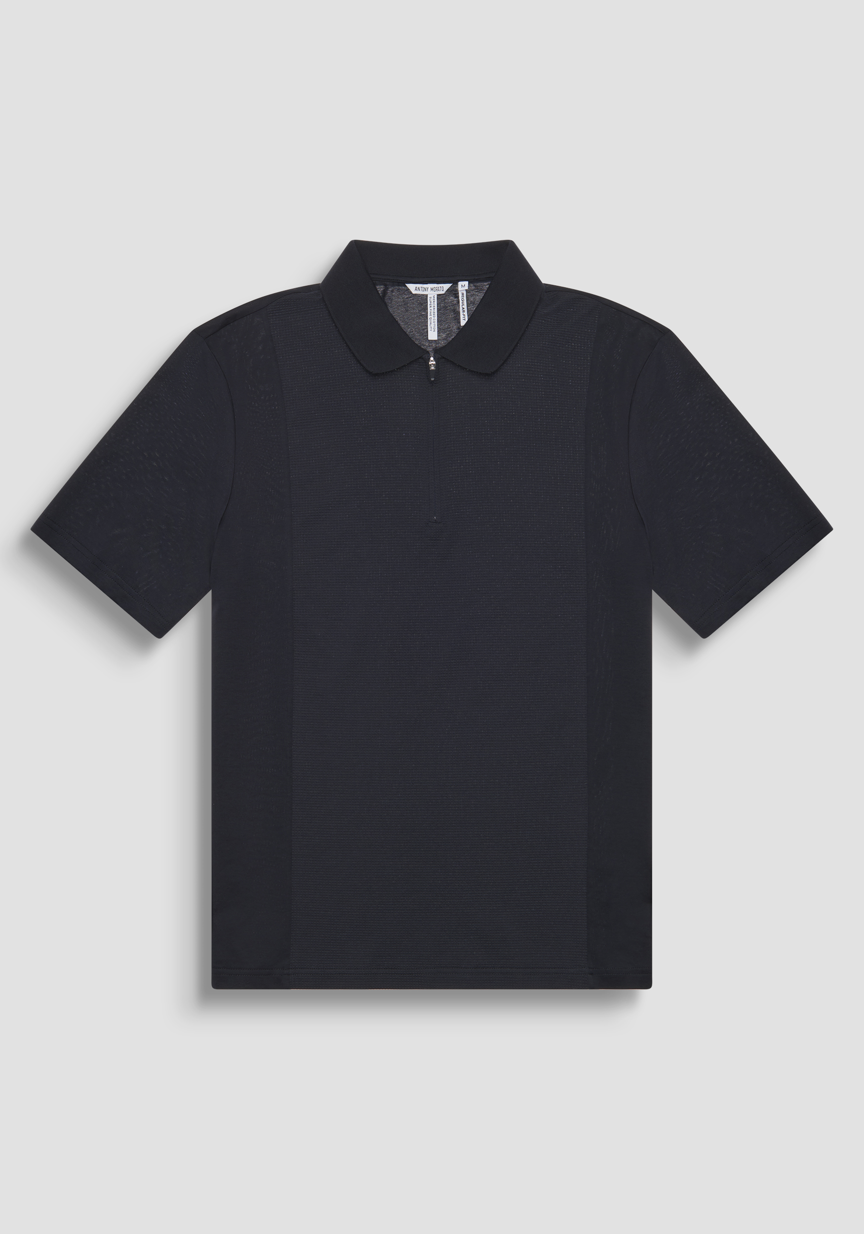 POLO REGULAR FIT IN JERSEY DI COTONE A CONTRASTO
