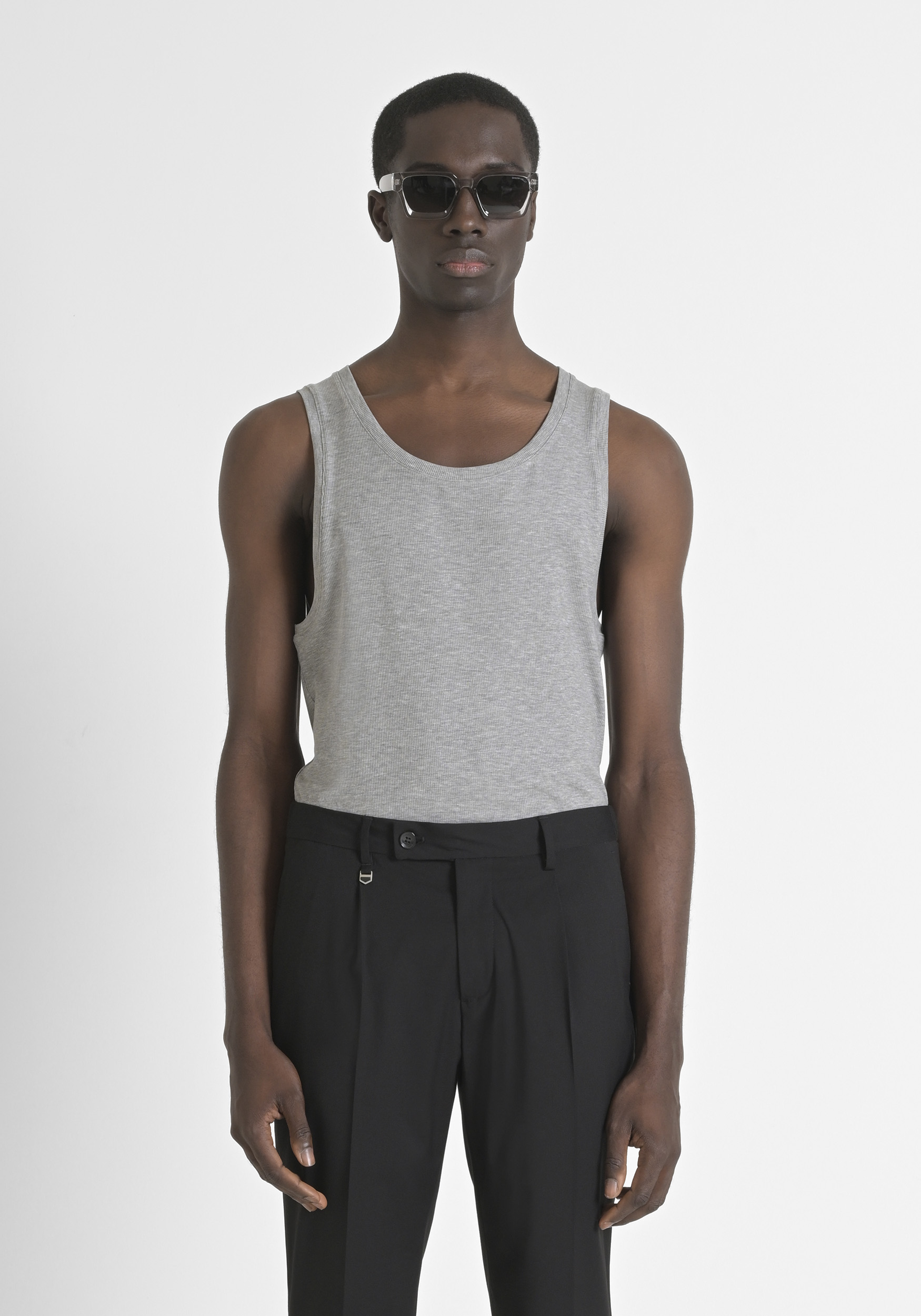 T-SHIRT SLIM FIT IN LYOCELL ELASTICO