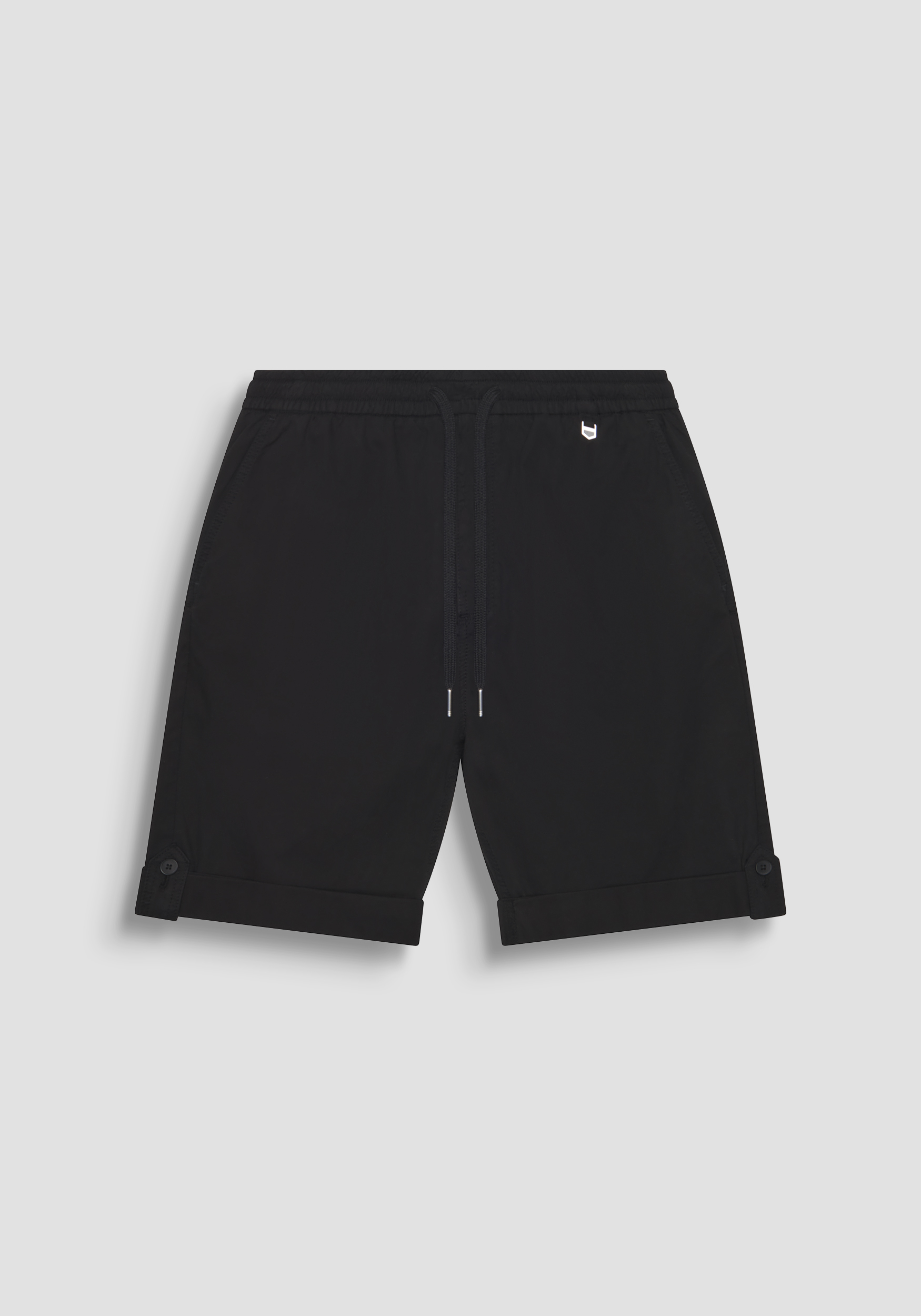 SHORTS REGULAR FIT "JESS" IN MISTO COTONE ELASTICO EFFETTO DYE