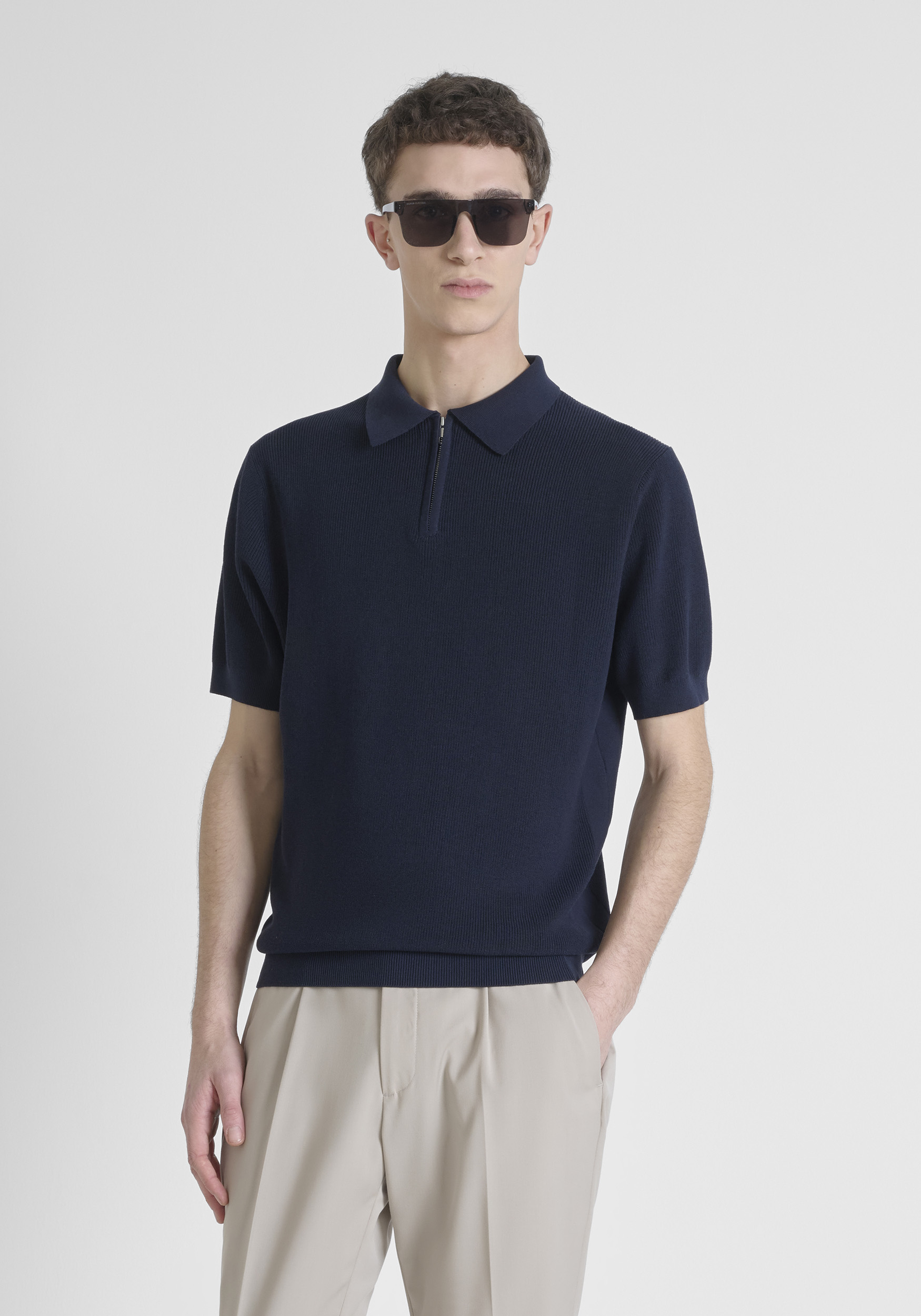 MAGLIA REGULAR FIT IN MISTO COTONE MORBIDO