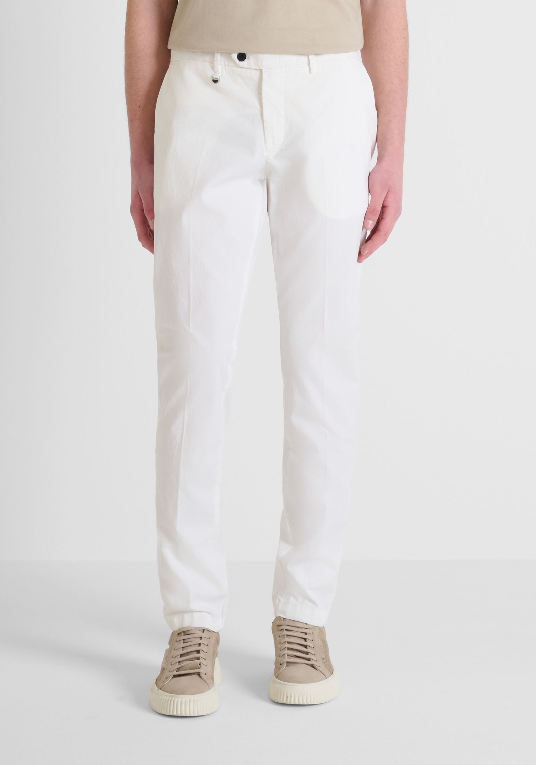 PANTALONI SKINNY FIT "BRYAN" IN COTONE STRETCH DYE