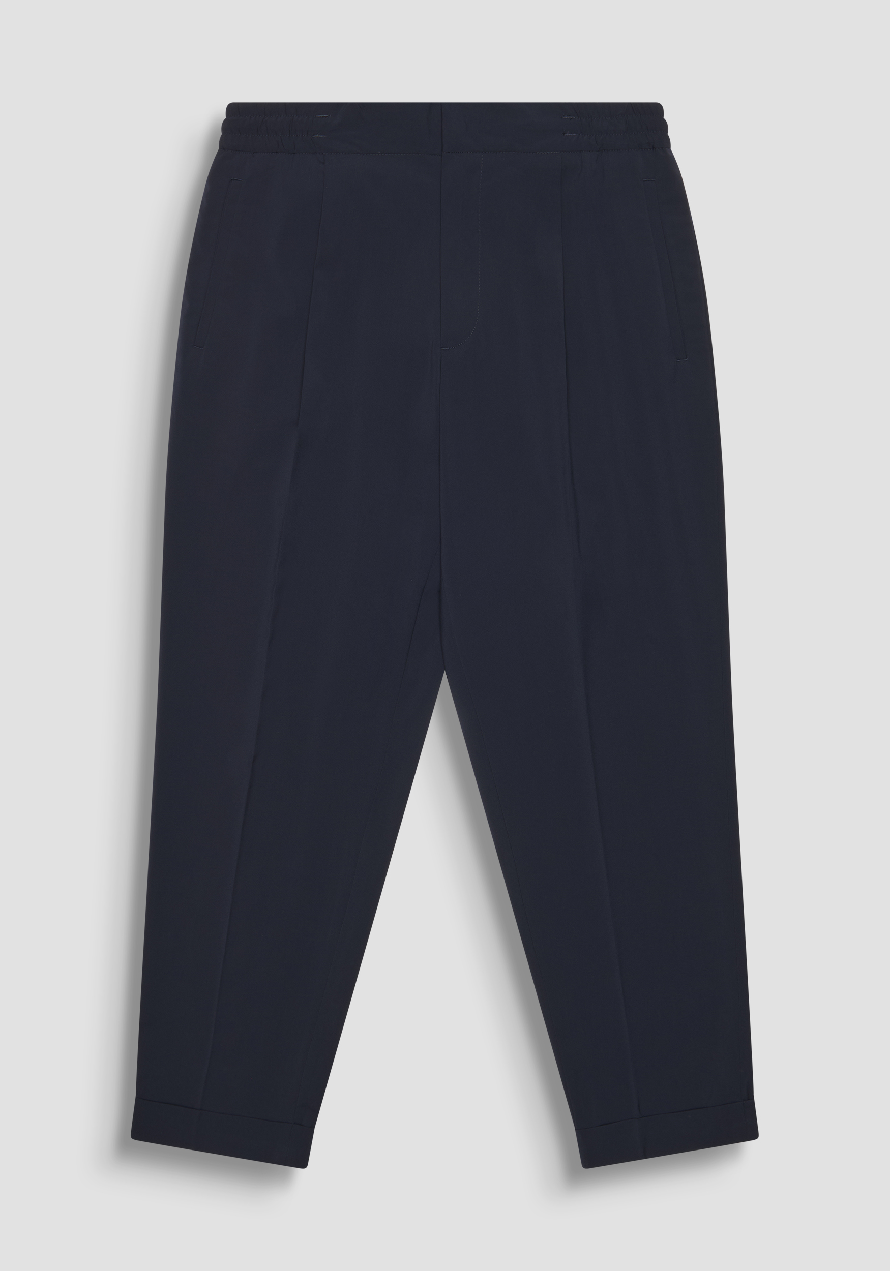 PANTALONI REGULAR ANKLE LENGHT FIT "ERIC" IN MISTO VISCOSA ELASTICA