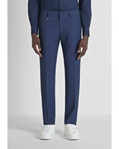 PANTALONI SLIM FIT "BONNIE" IN TESSUTO EFFETTO DENIM