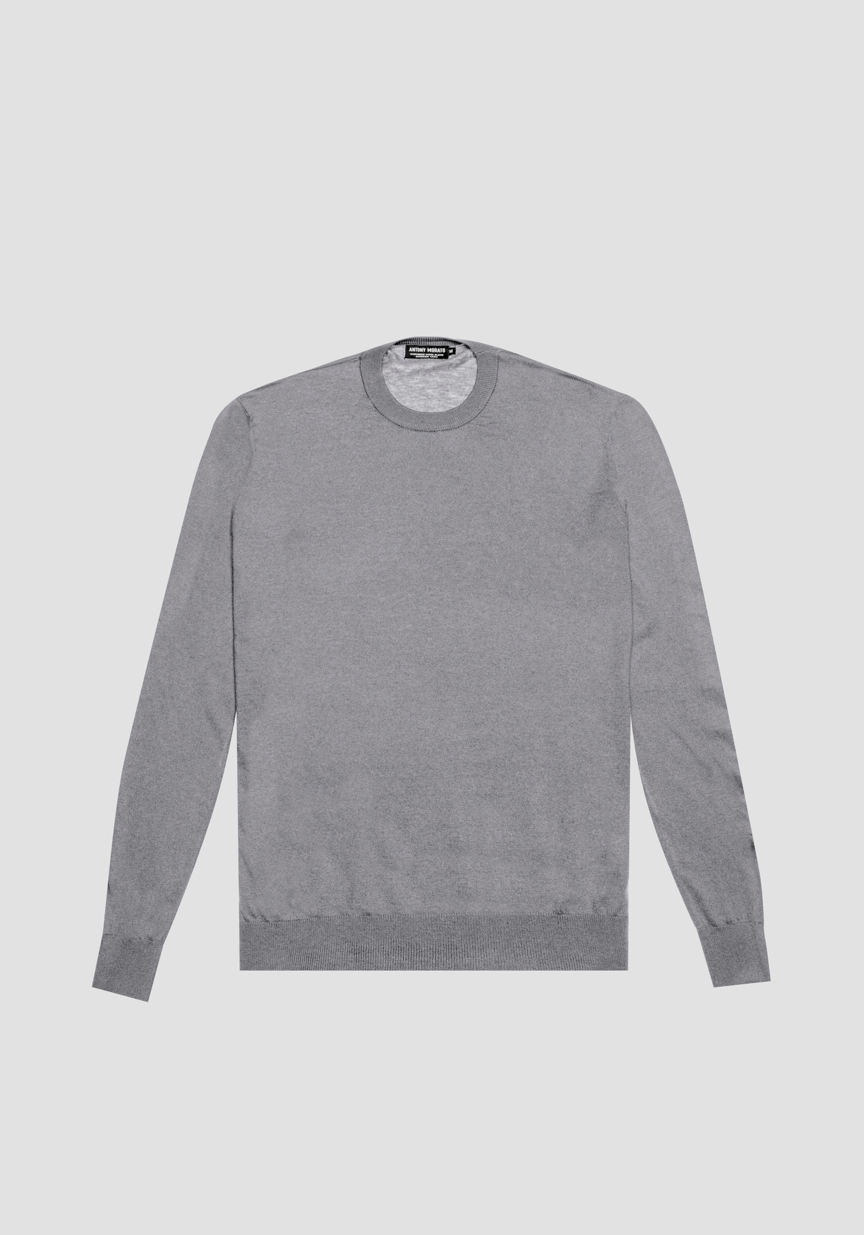 JERSEY REGULAR FIT DE SUAVE TEJIDO MIXTO DE LANA