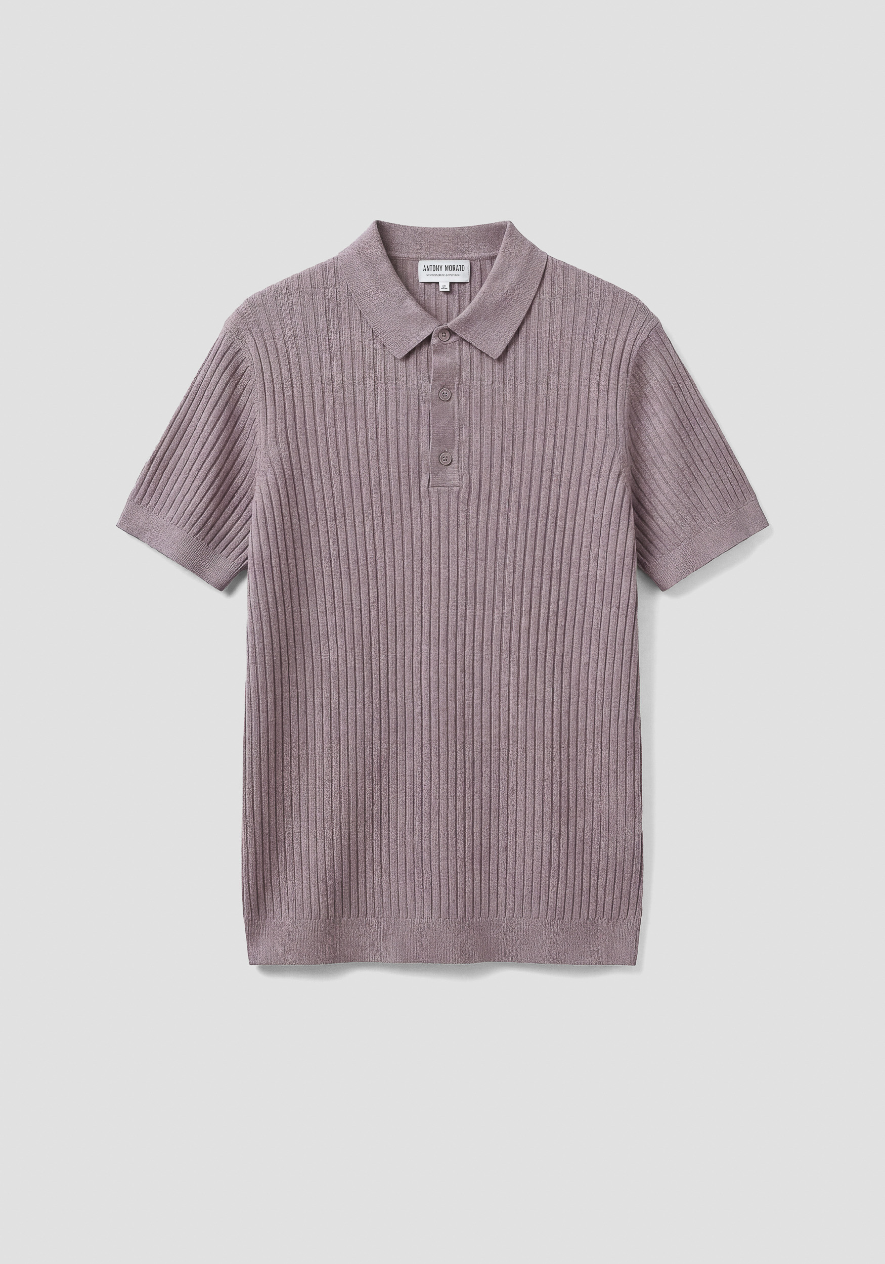 JERSEY POLO SLIM FIT DE SUAVE MEZCLA DE LINO Y VISCOSA