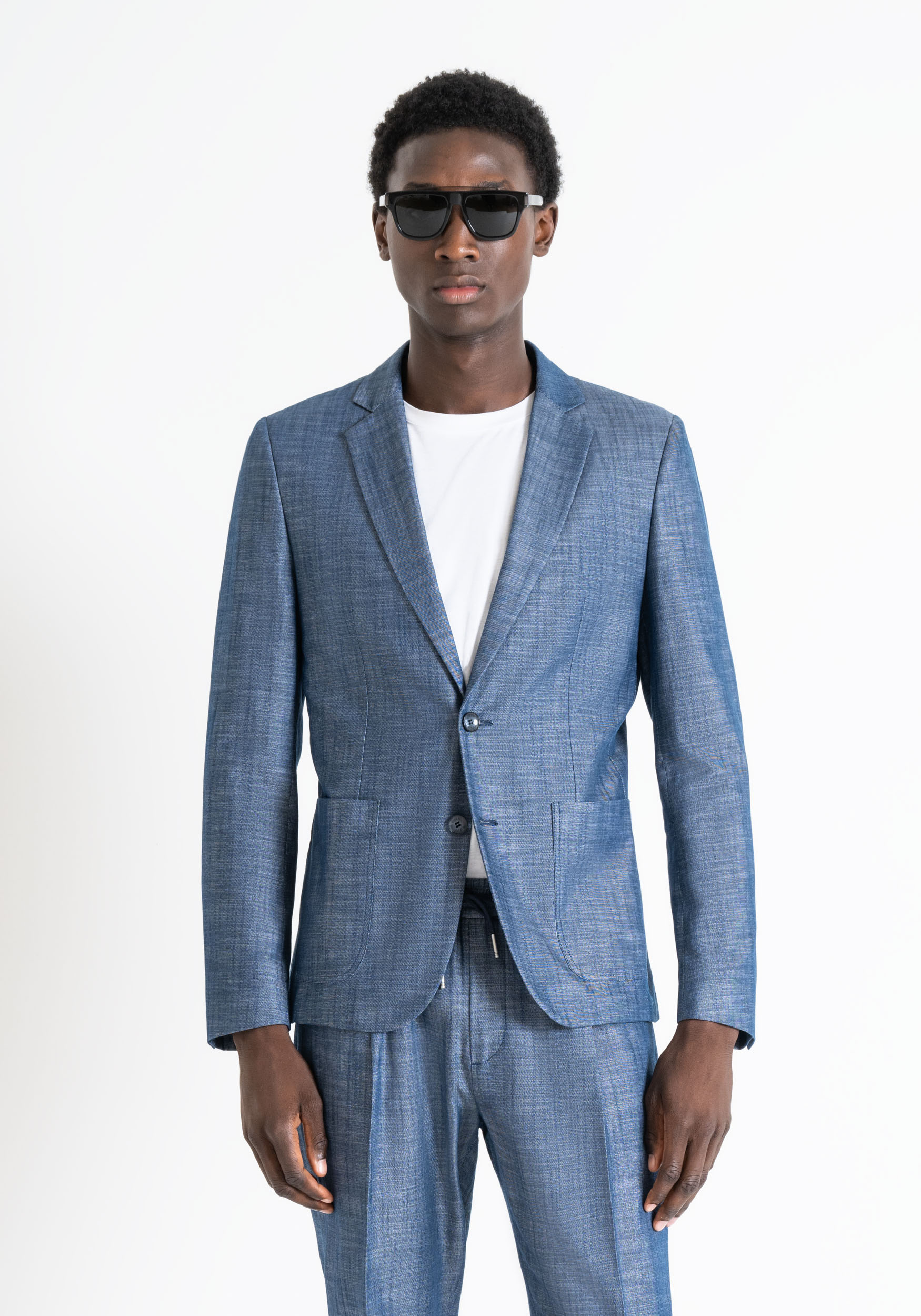 GIACCA SLIM FIT “JULIE” IN 100% COTONE