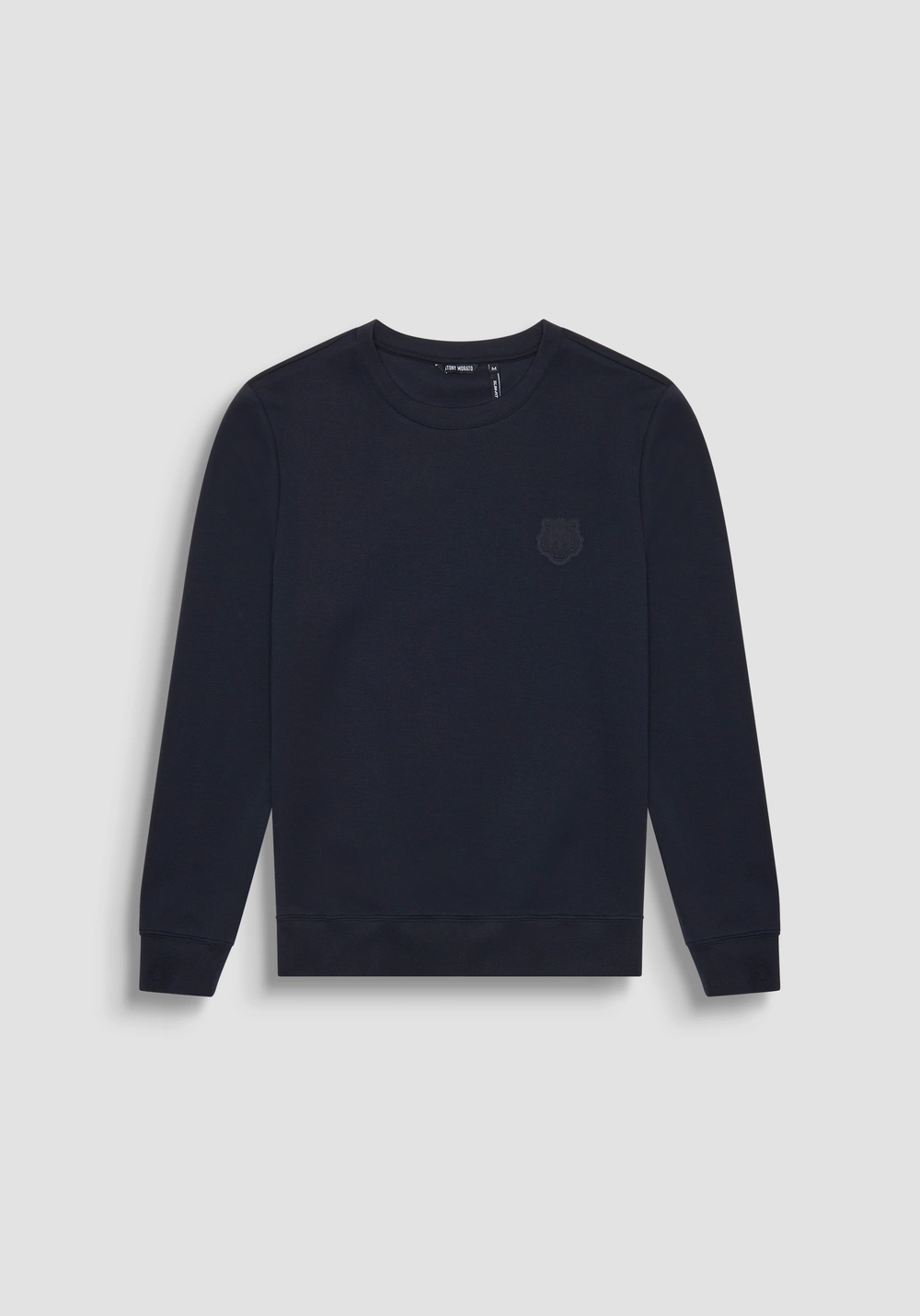 SLIM FIT COTTON BLEND SWEATSHIRT WITH TIGER PATCH - Felpe Uomo | Antony Morato Online Shop
