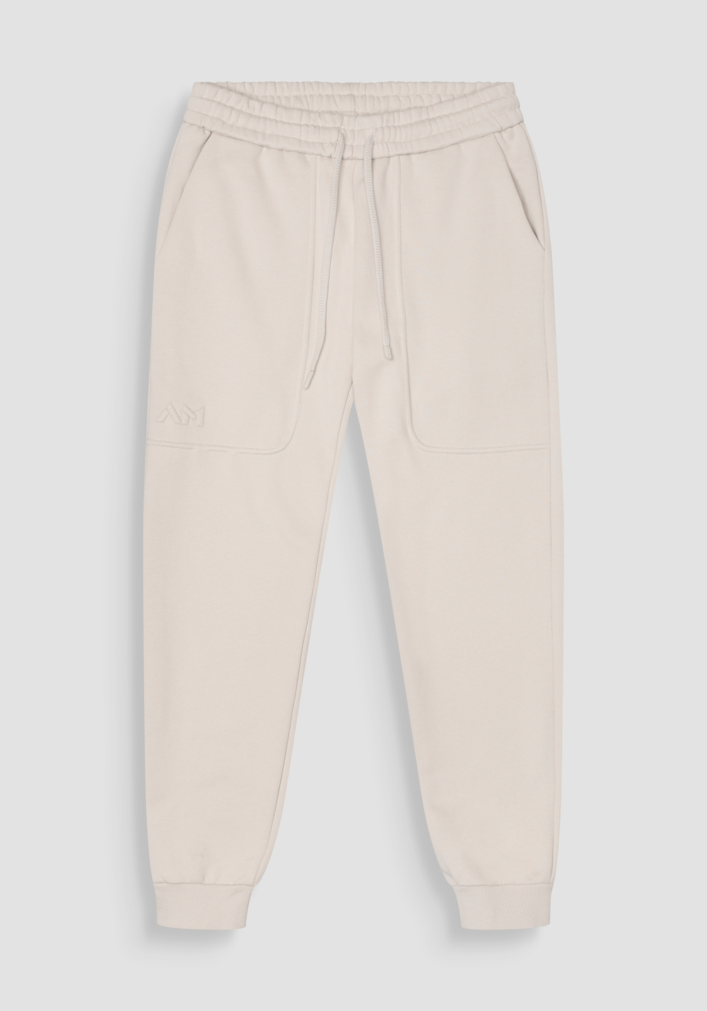 PANTALONI IN FELPA REGULAR FIT IN COTONE CON LOGO RICAMATO - Pantaloni Uomo | Antony Morato Online Shop