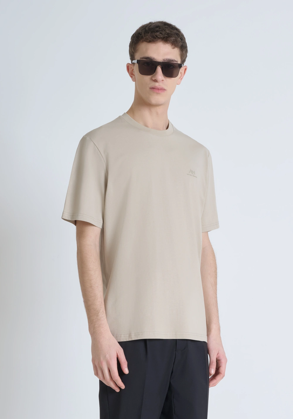 CAMISETA REGULAR FIT DE ALGODÓN CON ESTAMPADO NATURAL - Camisetas y polo | Antony Morato Online Shop