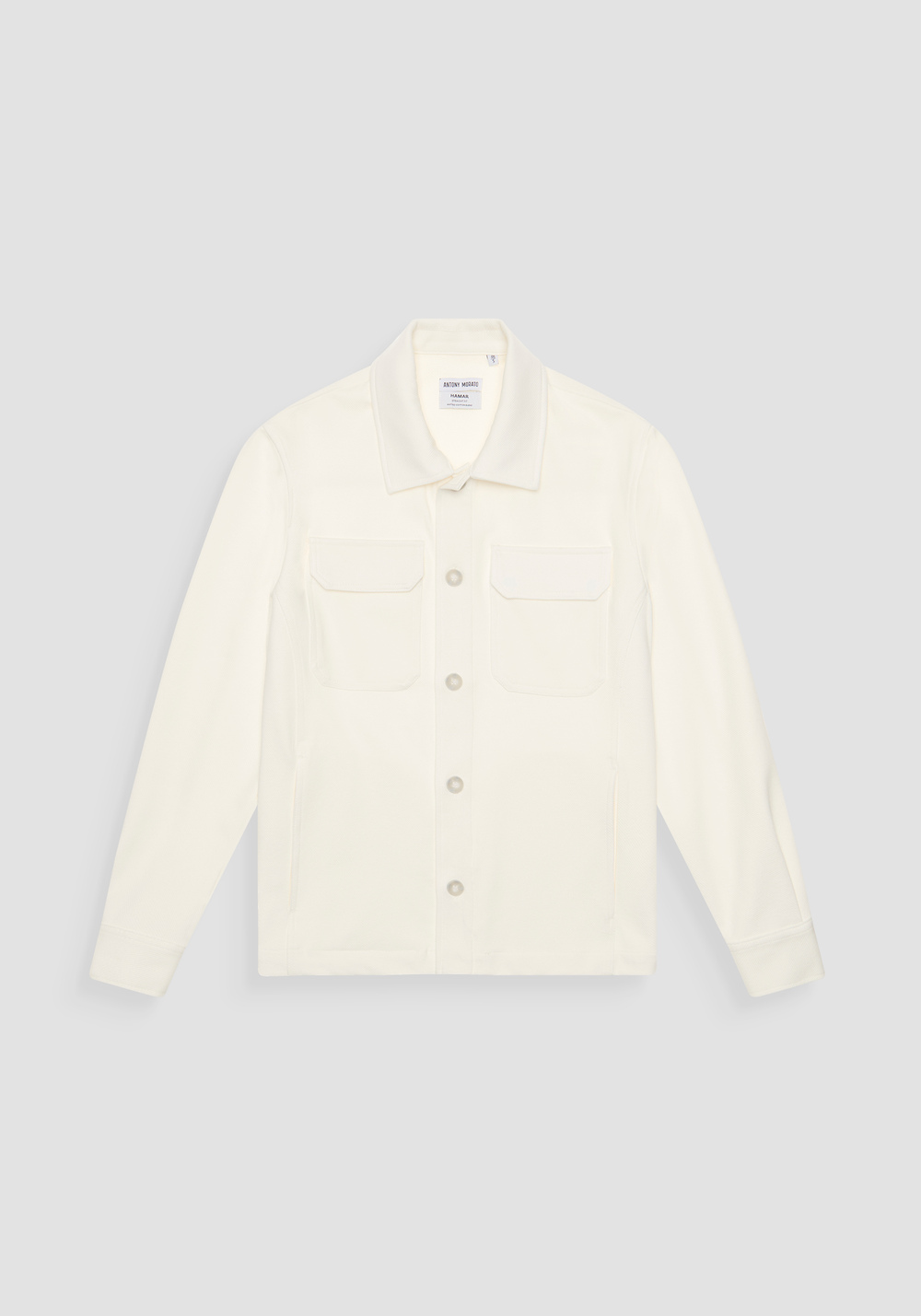 CHEMISE STRAIGHT FIT « HAMAR » EN COTON MÉLANGÉ ÉLASTIQUE - Chemises | Antony Morato Online Shop