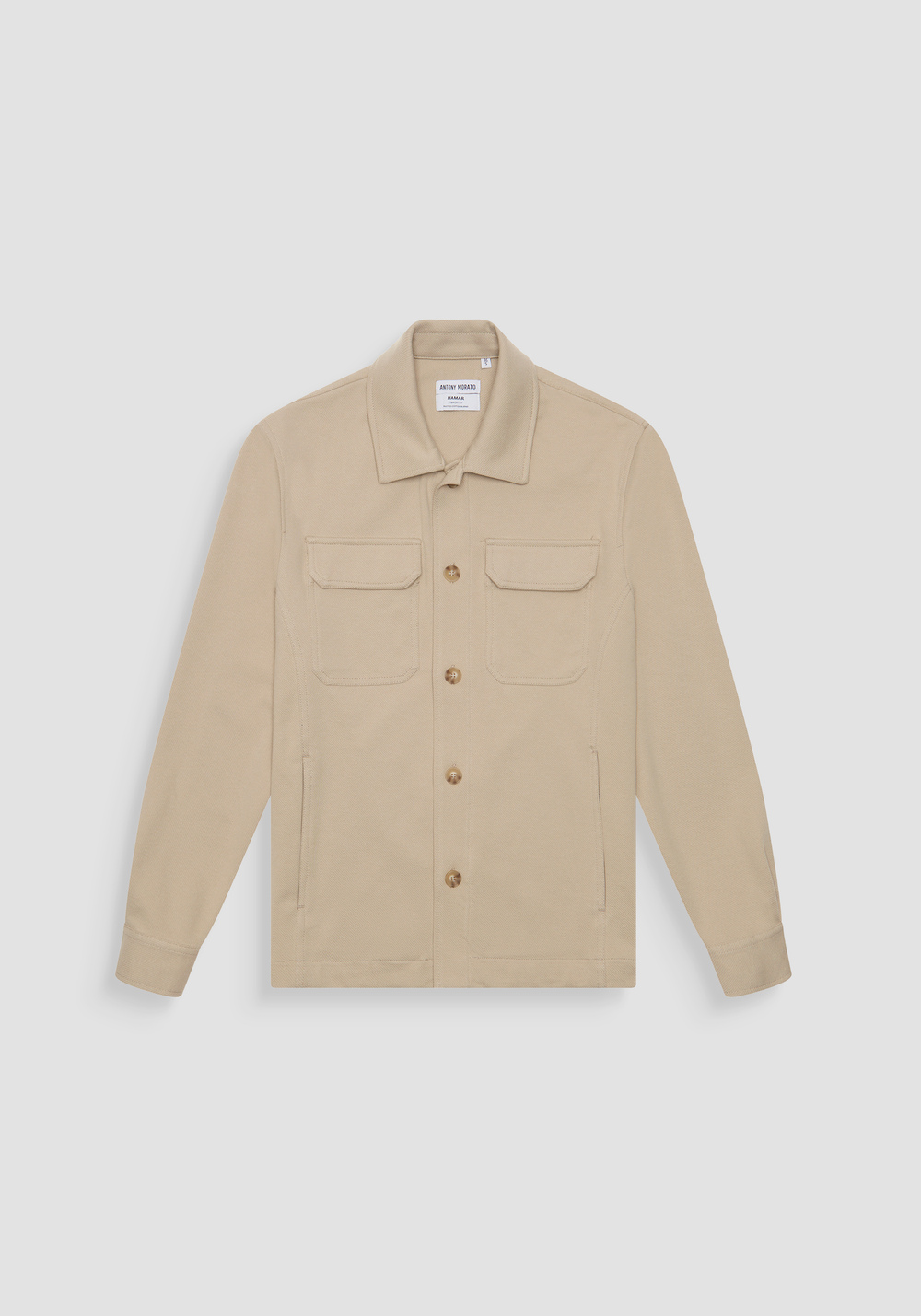 CHEMISE STRAIGHT FIT « HAMAR » EN COTON MÉLANGÉ ÉLASTIQUE - Chemises | Antony Morato Online Shop