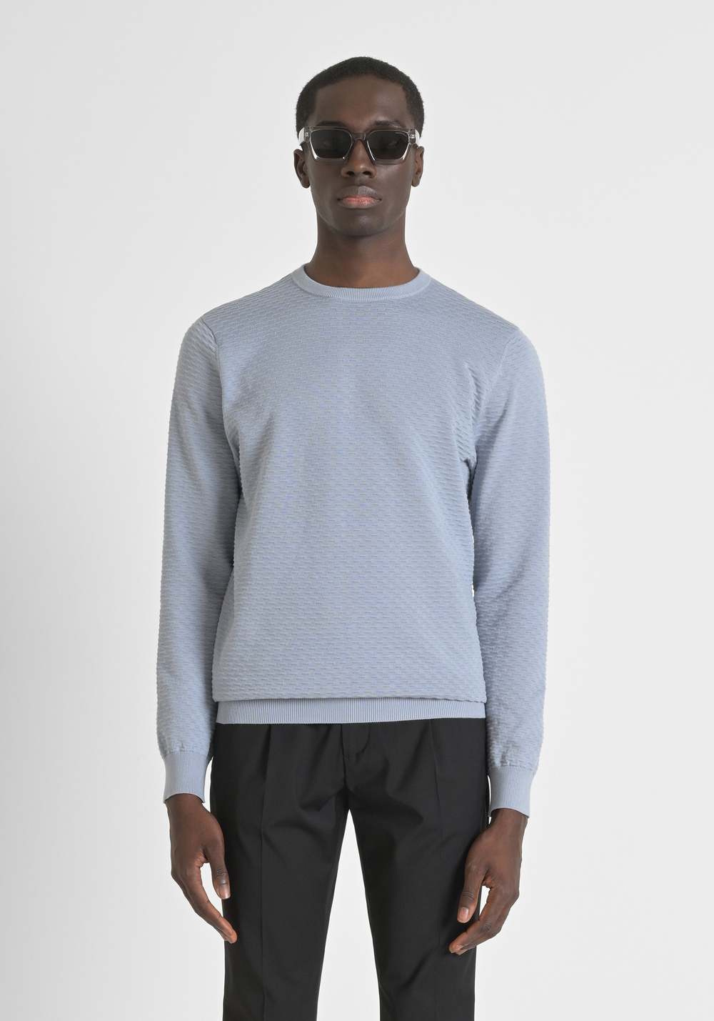 MAGLIA REGULAR FIT IN 100% COTONE - Maglieria Uomo | Antony Morato Online Shop