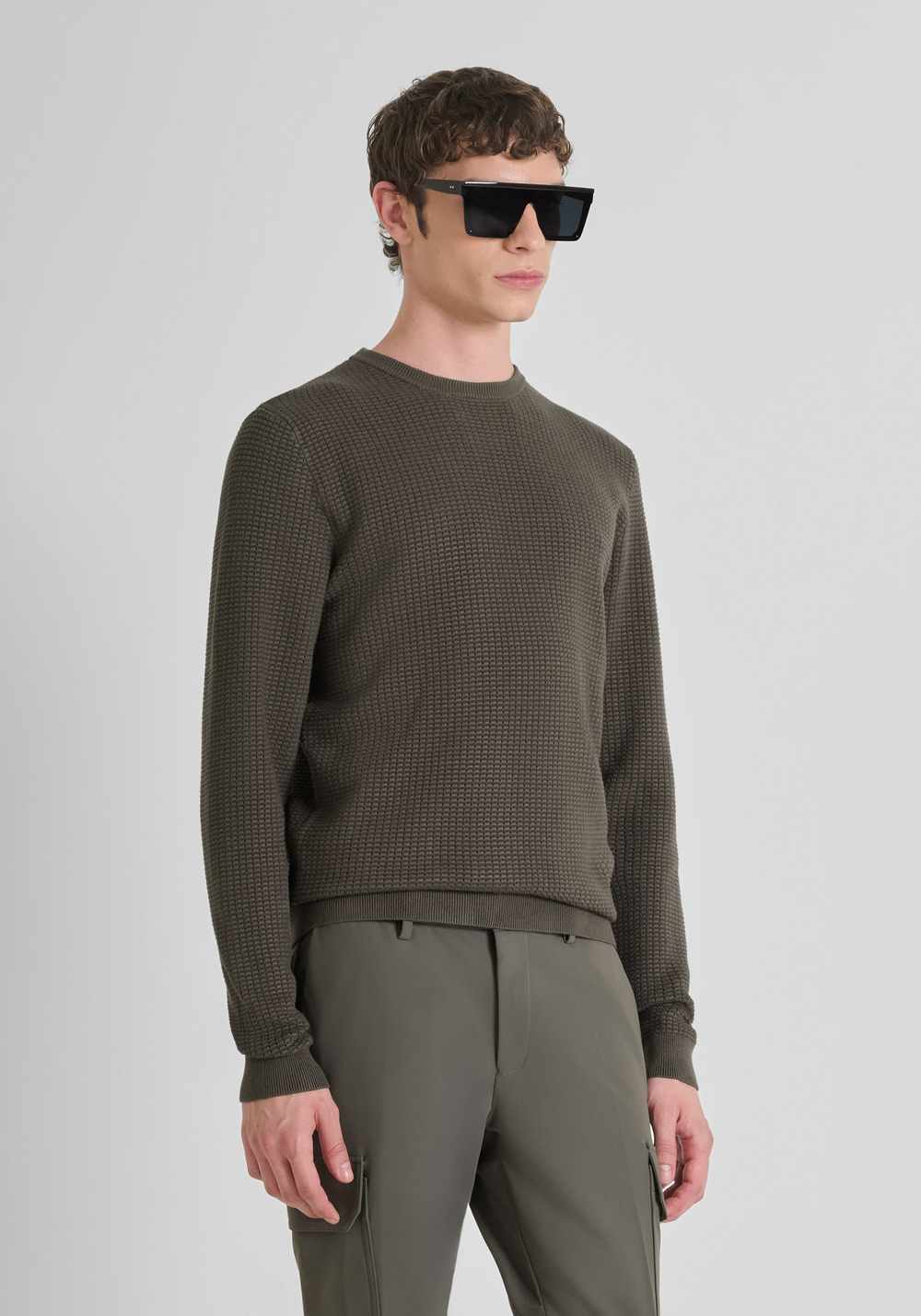MAGLIA REGULAR FIT IN MISTO VISCOSA - Maglieria Uomo | Antony Morato Online Shop