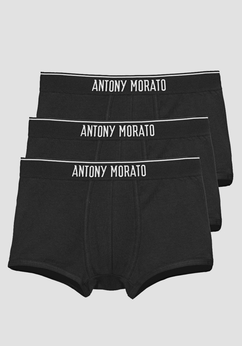 PACK OF 3 PLAIN BOXER SHORTS - Men's Underwear | Antony Morato Online Shop