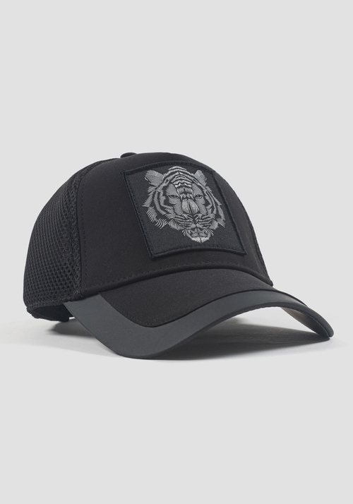 POPLIN BASEBALL CAP WITH TIGER PRINT - Chinese New Year Outfit | Antony Morato Online Shop