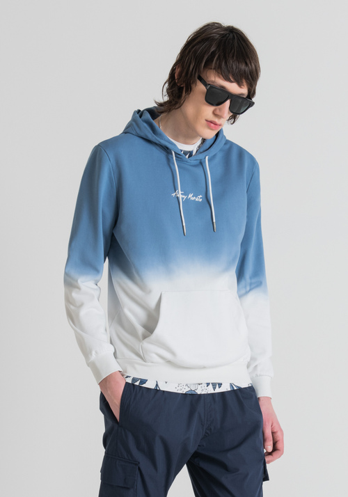 REGULAR-FIT SWEATSHIRT WITH TIE-DYE EFFECT - Men's Sweatshirts | Antony Morato Online Shop
