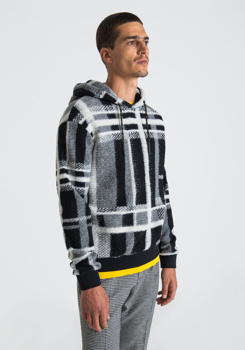 REGULAR FIT SWEATSHIRT IN WOOL-BLEND FABRIC - Sweatshirts | Antony Morato Online Shop